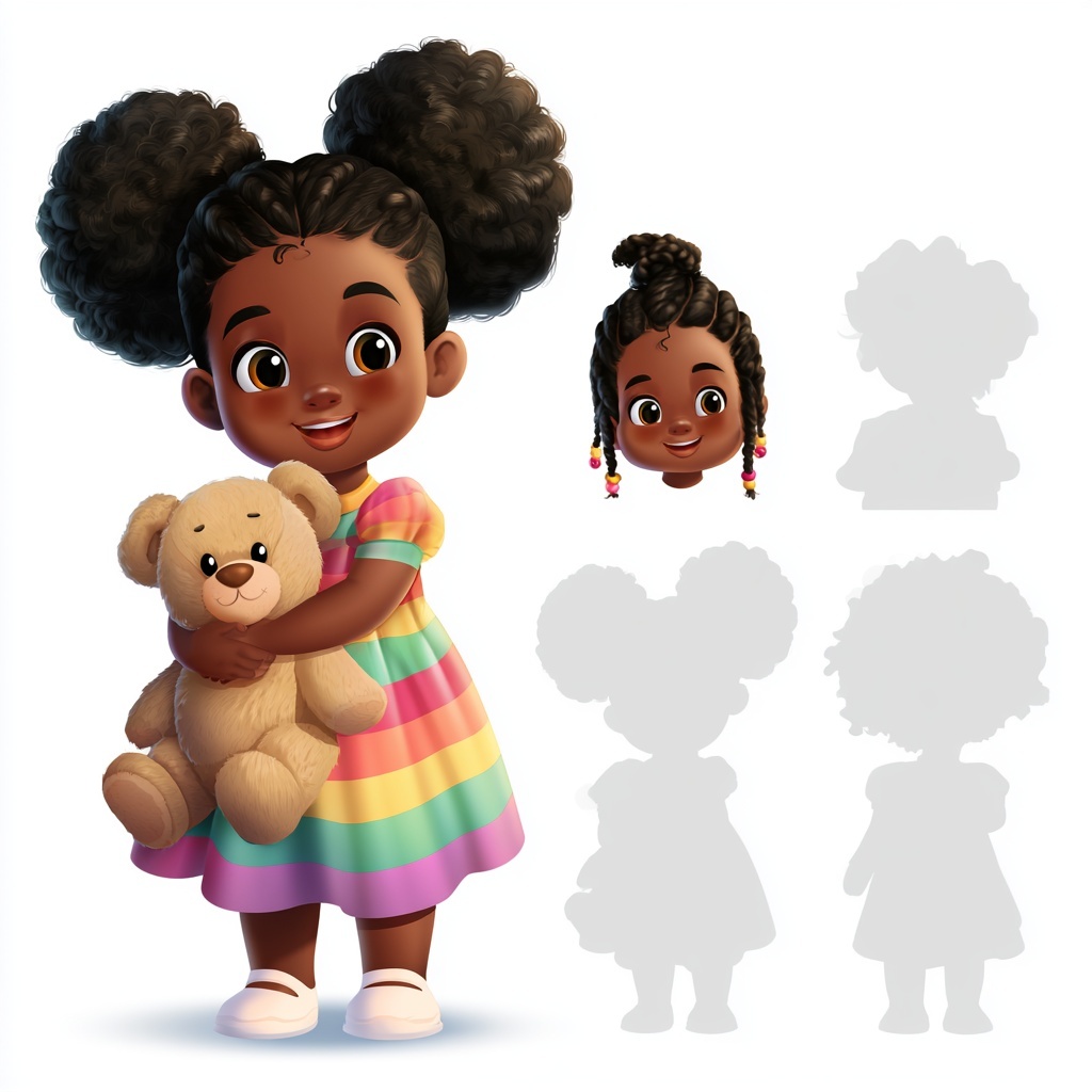 Joyful Learning: Diverse Kids' Illustration