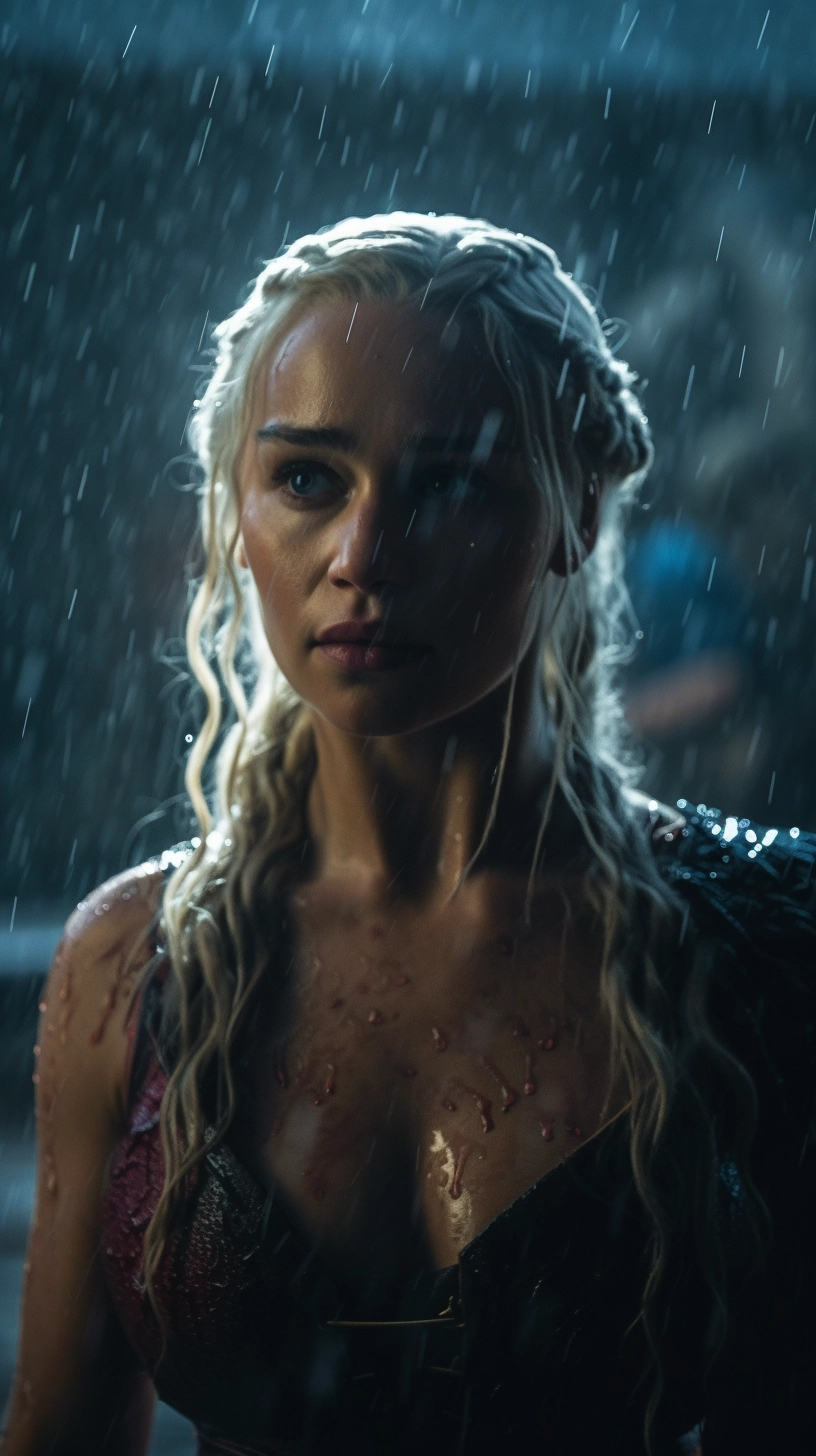 Khaleesi: Intense Close-Up in 8K UHD