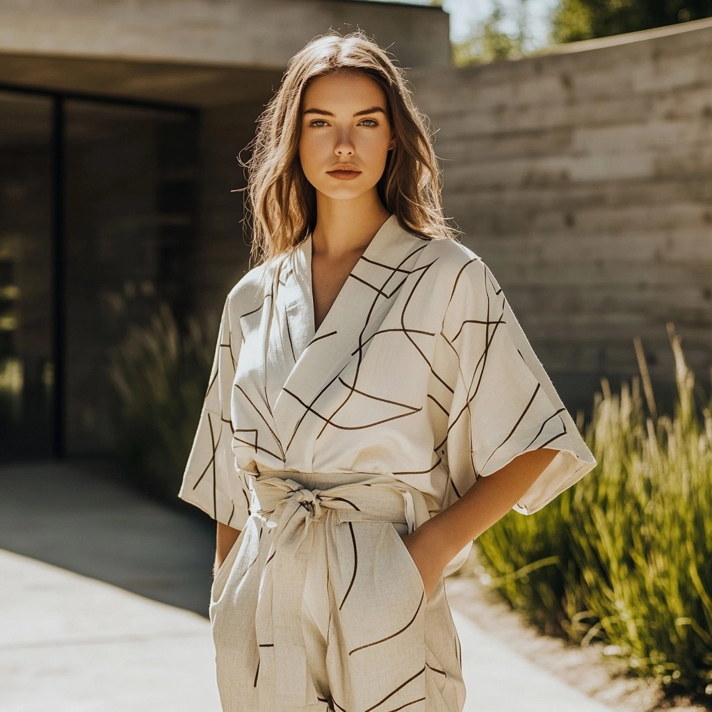 Elevate Your Summer Style with a Modern Kimono Jacket