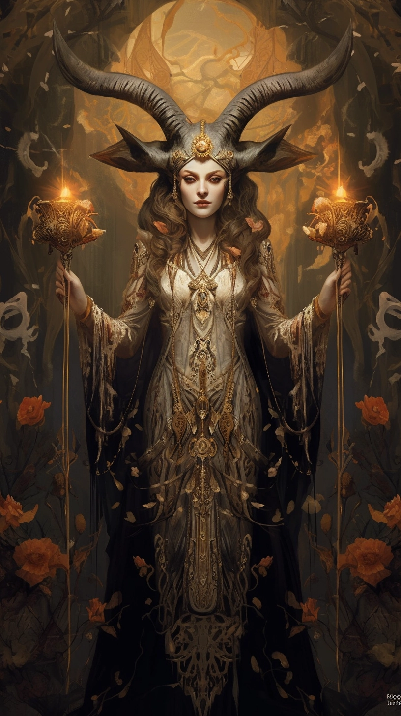 Capricorn Lady: The Elegant Hierophant