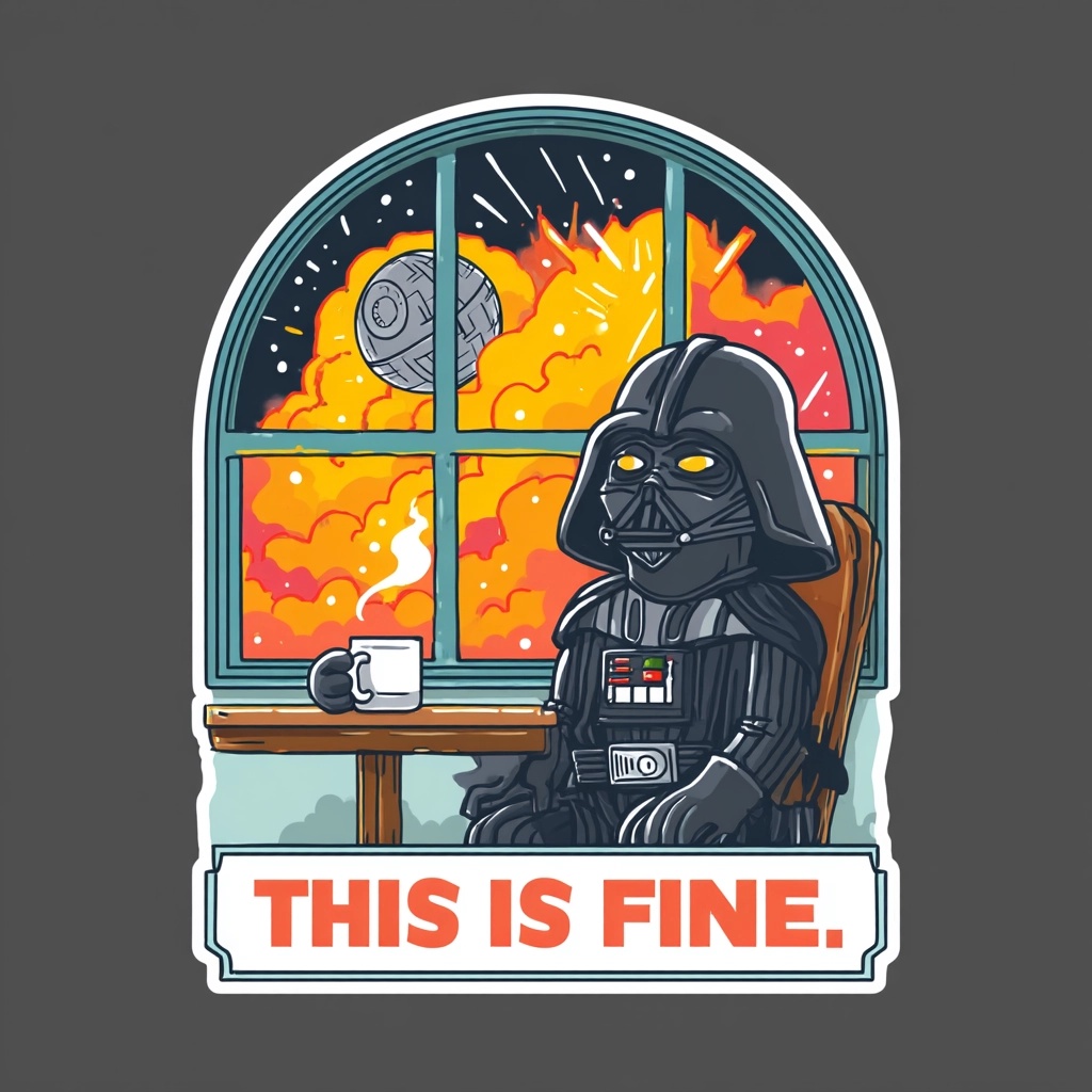 Darth Vader: Coffee and Chaos in Space