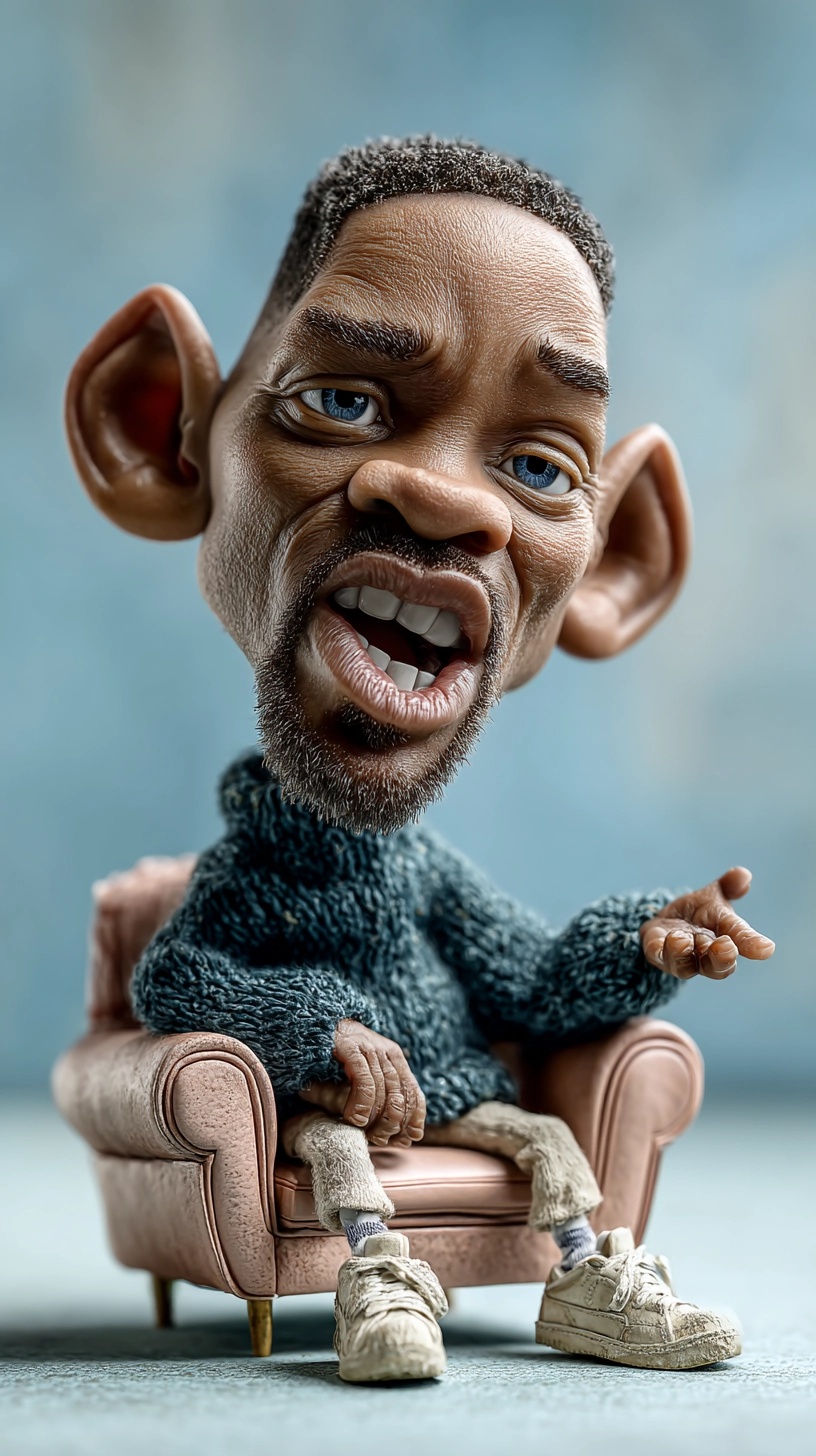Charming Baby Will Smith: A Whimsical Portrait