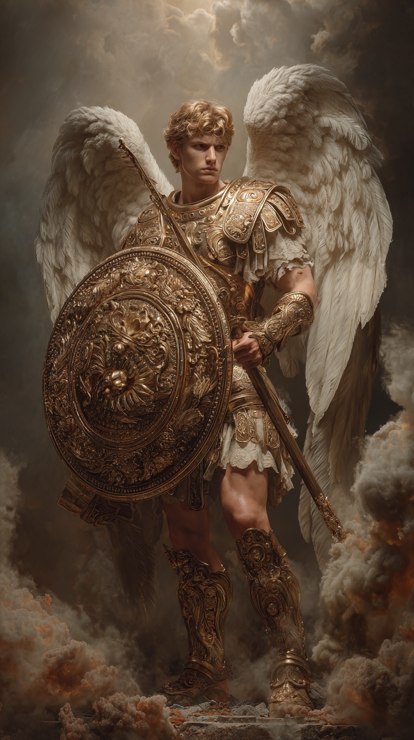Heroic Portrait of Saint Michael the Archangel