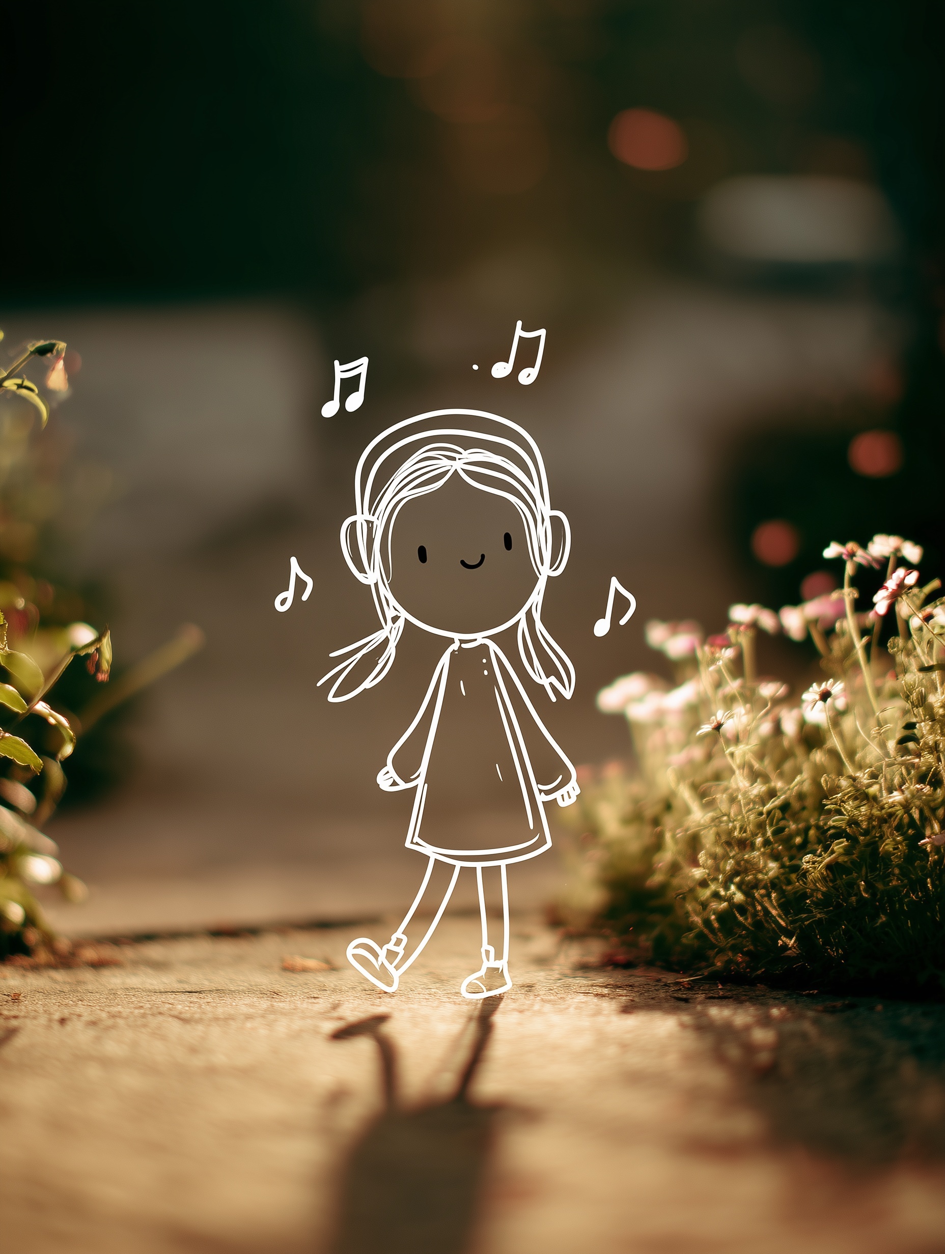 Joyful Music Moments: A Happy Girl’s Journey