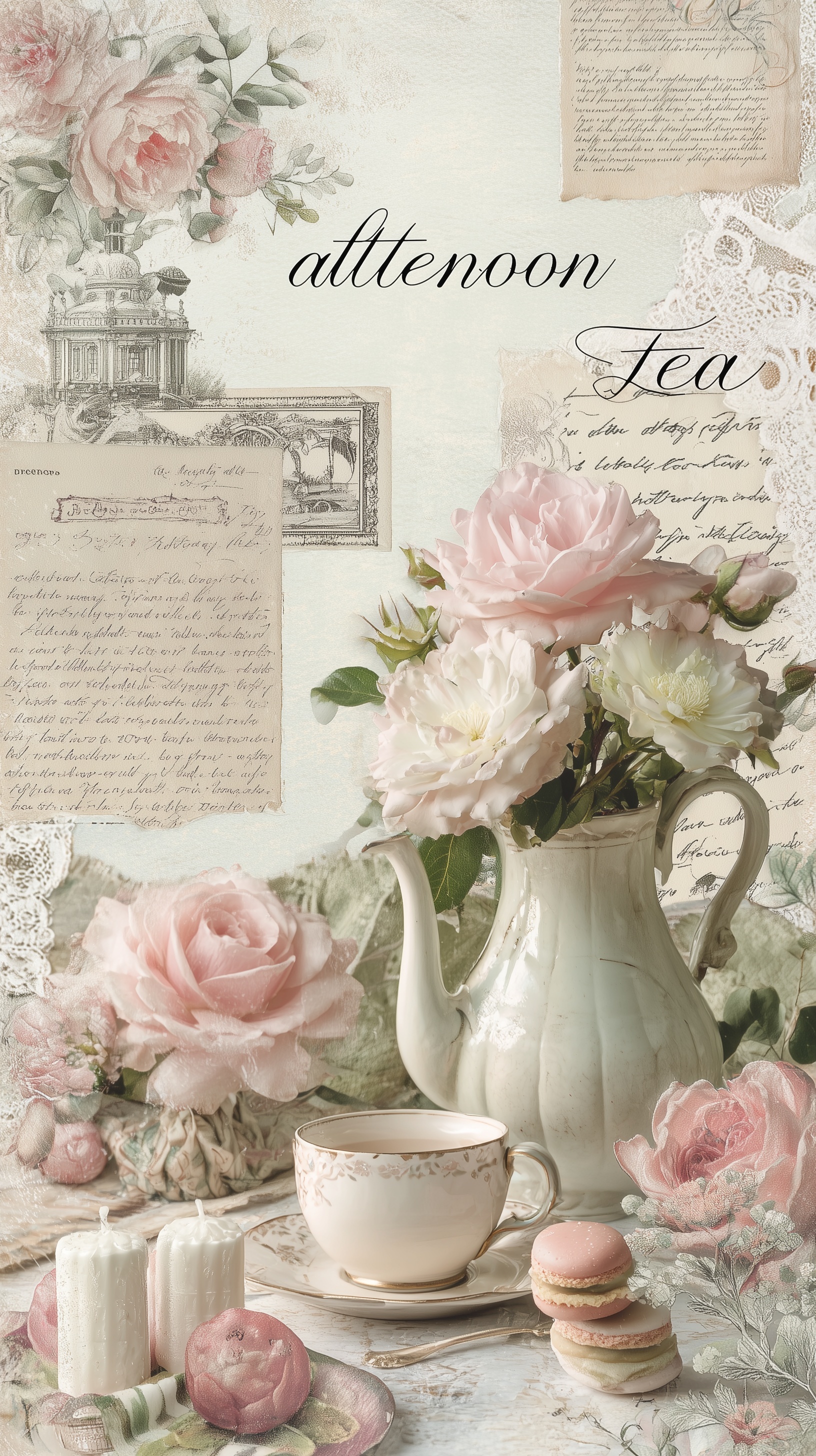 Charming Vintage Afternoon Tea Collection