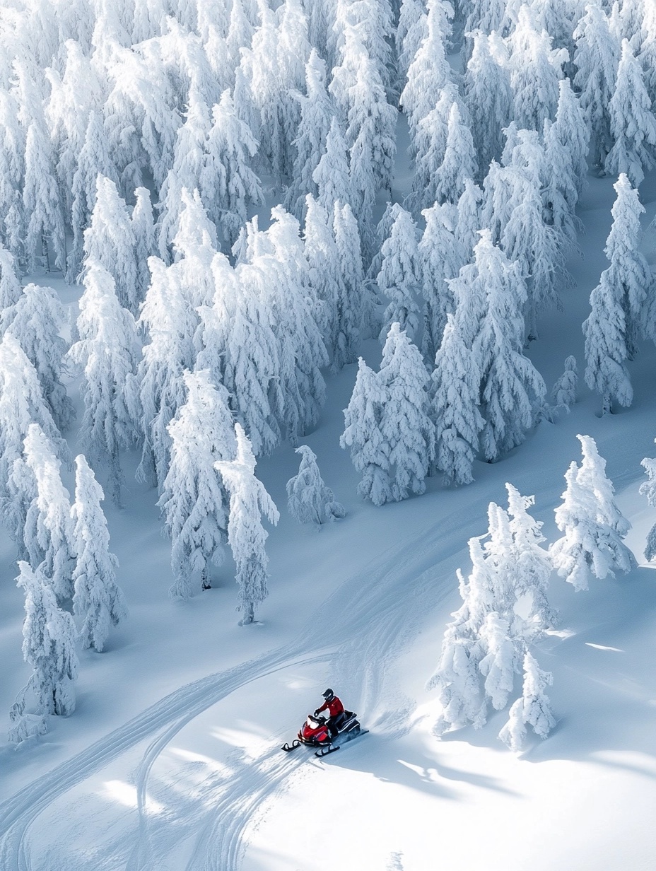 Explore Winter Wonders on Your Ski-Doo Adventure