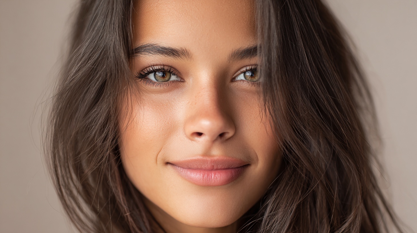 Radiant Beauty: Flawless Skin and Natural Grace