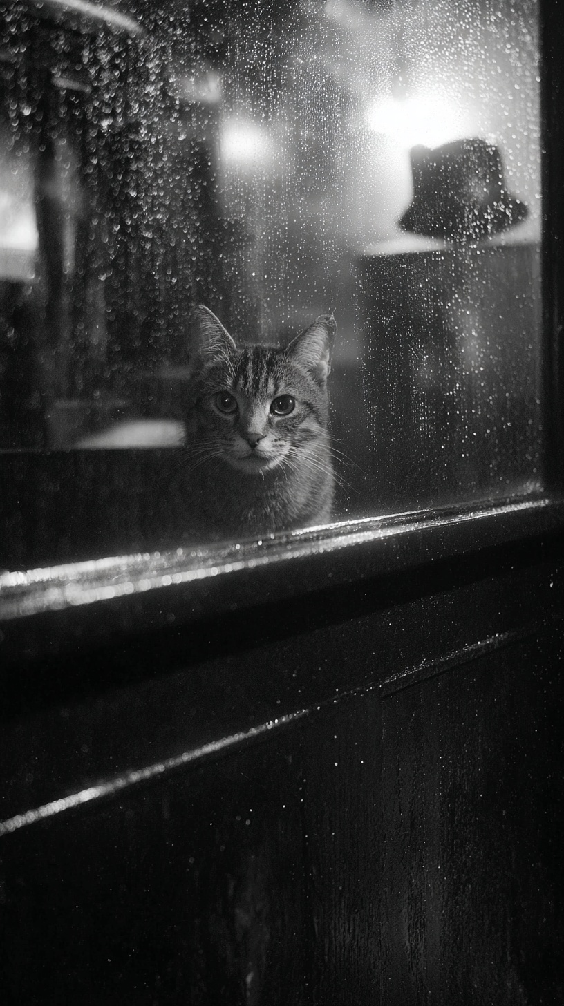 Quiet Melancholy: A 1950s Film Noir Moment