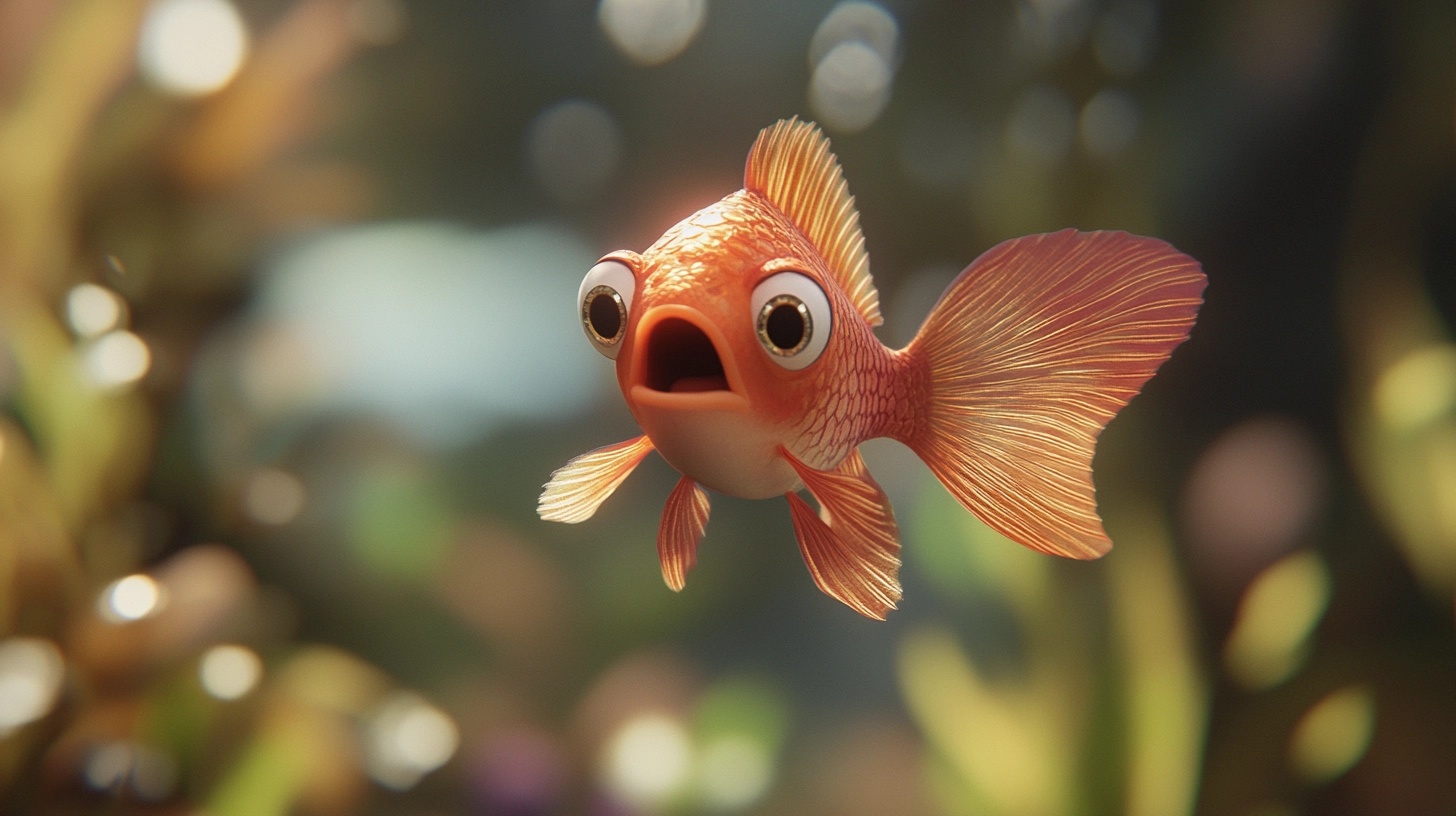 Vibrant Fish with Unique Features Captured in UHD