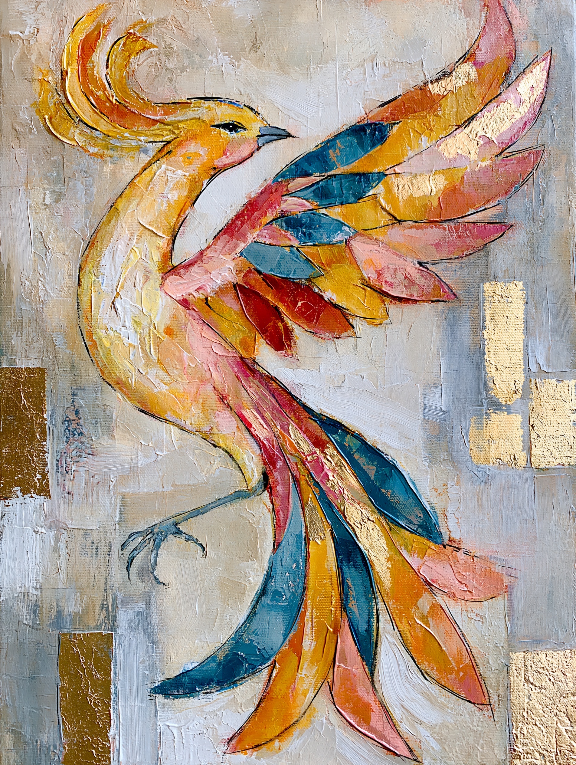 Fiery Dance: Explore Abstract Artistry