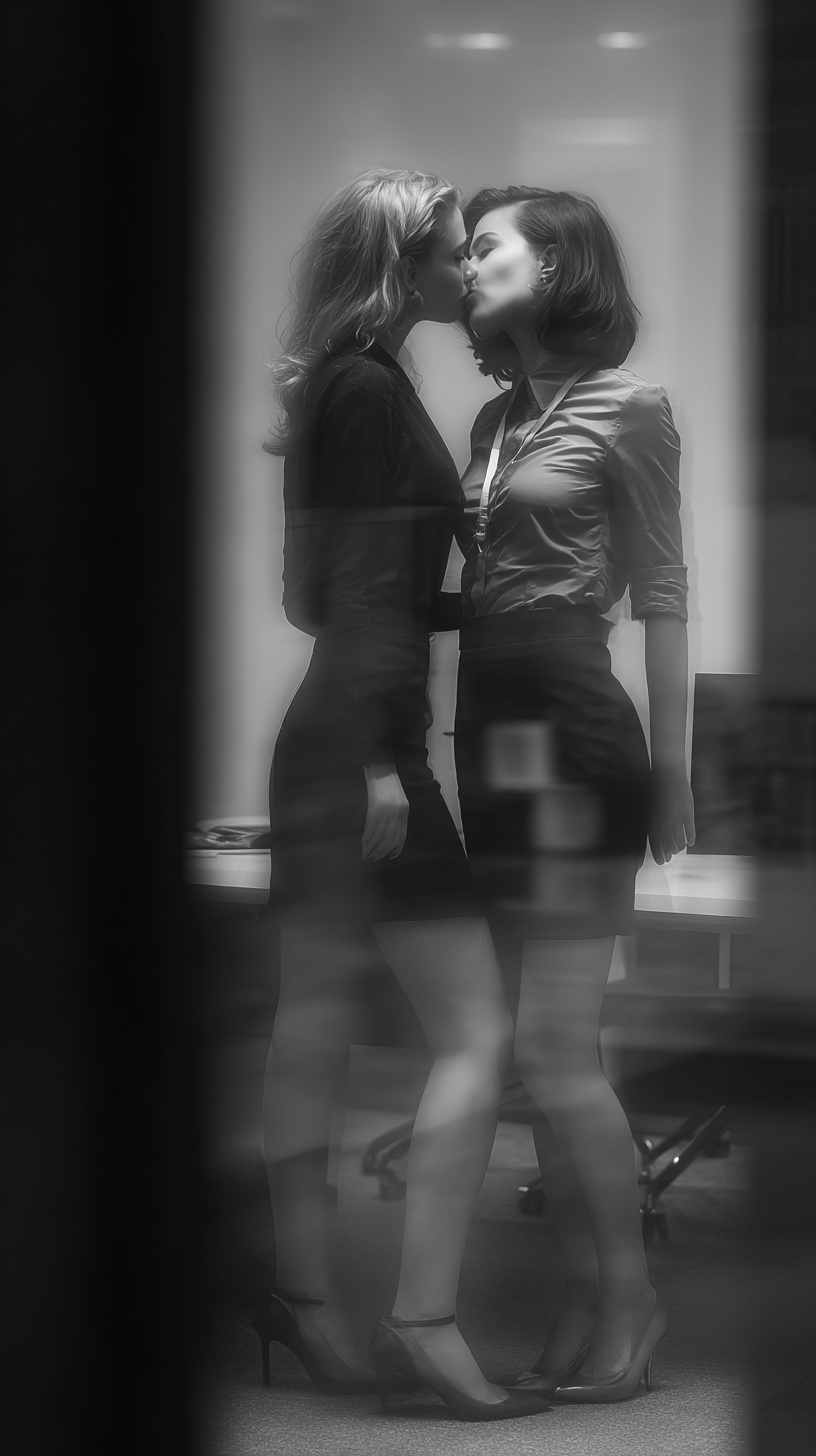 Luxury Office Romance: Modern Women in Monochrome