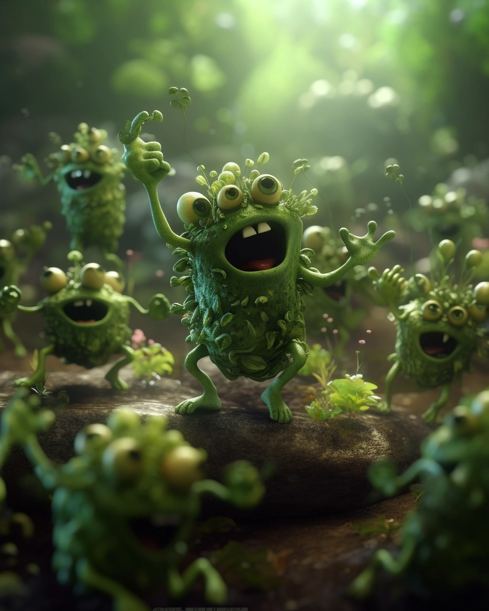 Salad Rave: Happy Monsters Dance in Epic 3D World