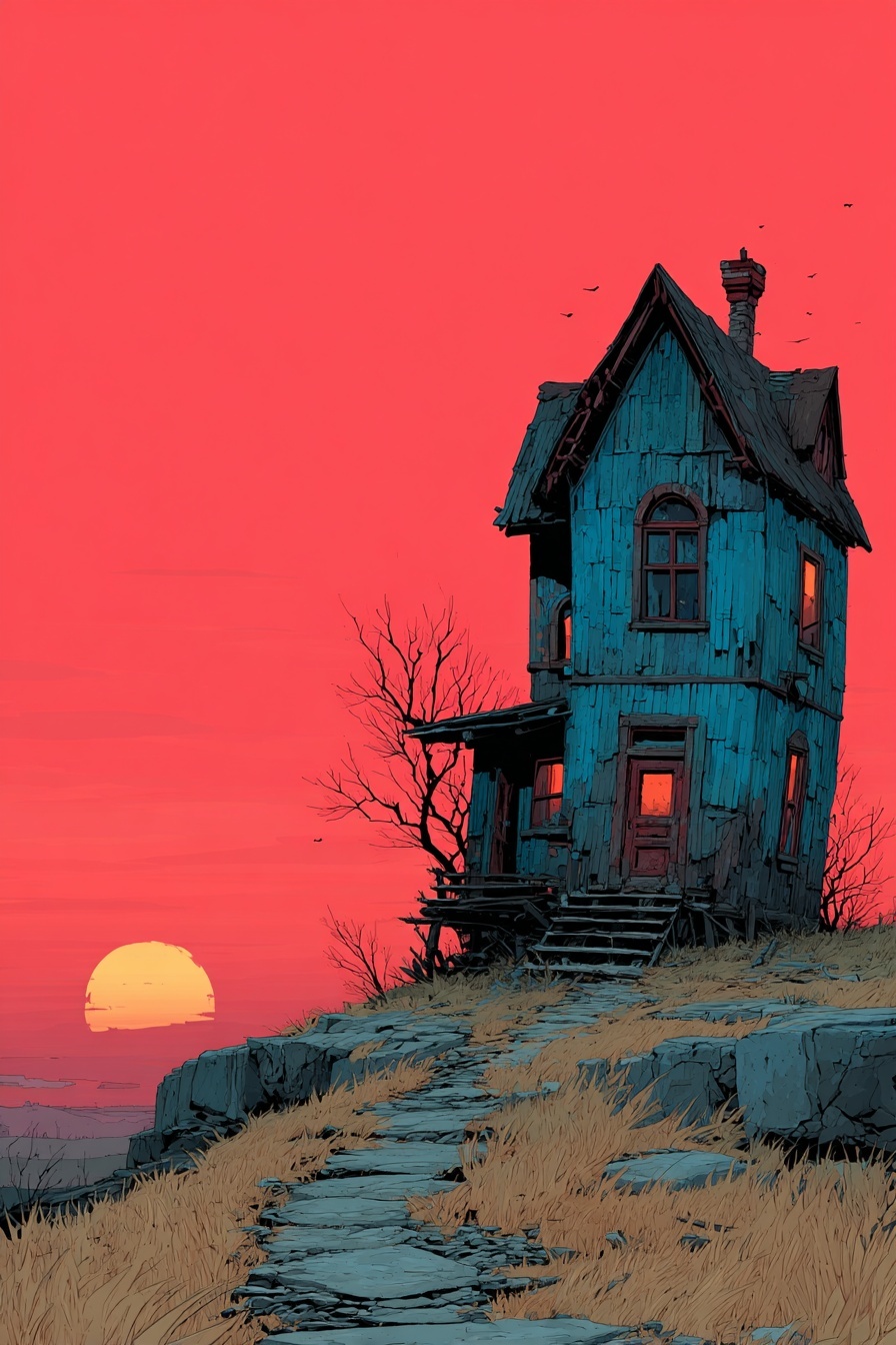 Spooky Curves: A Haunted House Adventure Awaits!