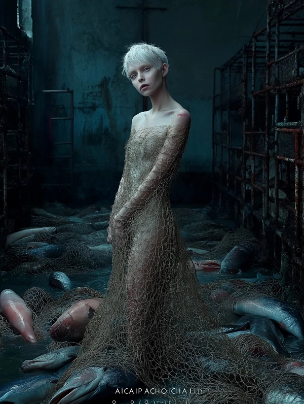 Artistry in Decay: Fashion Meets the Abyss  