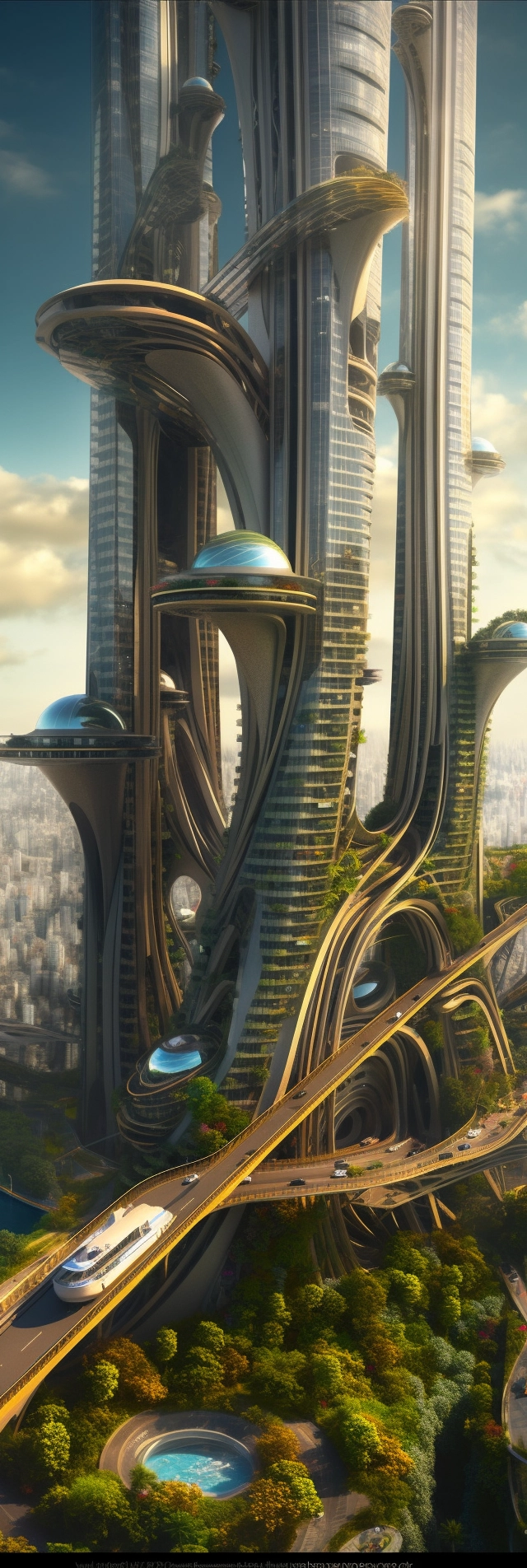 Discover Futuristic Cities with Photorealistic Detail