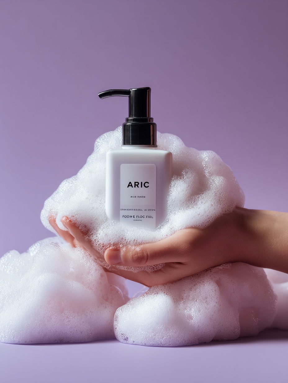 Experience ARIC: Luxurious Foam for Radiant Skin