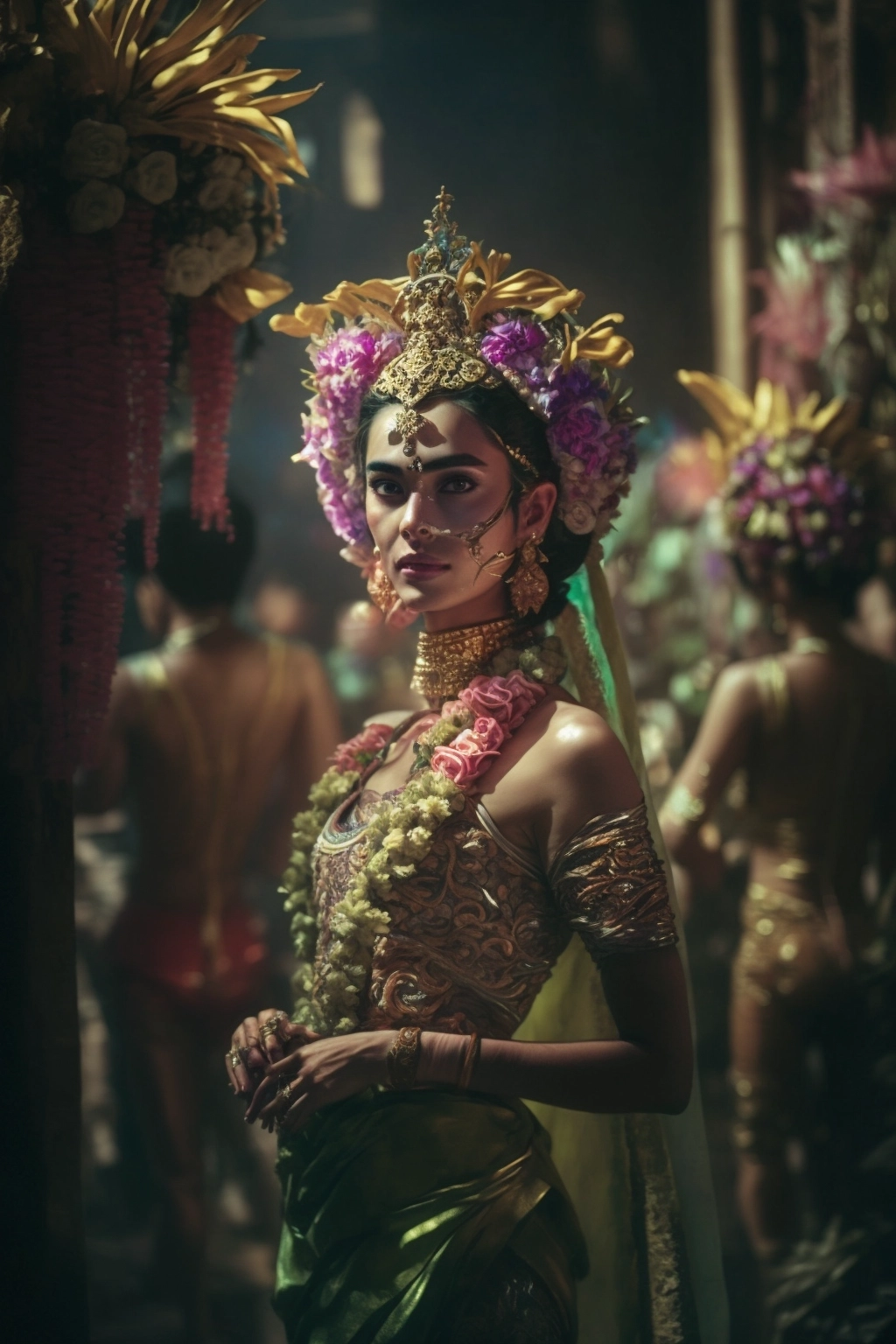 Luxury Bali Wedding Reception in Jungle Temple