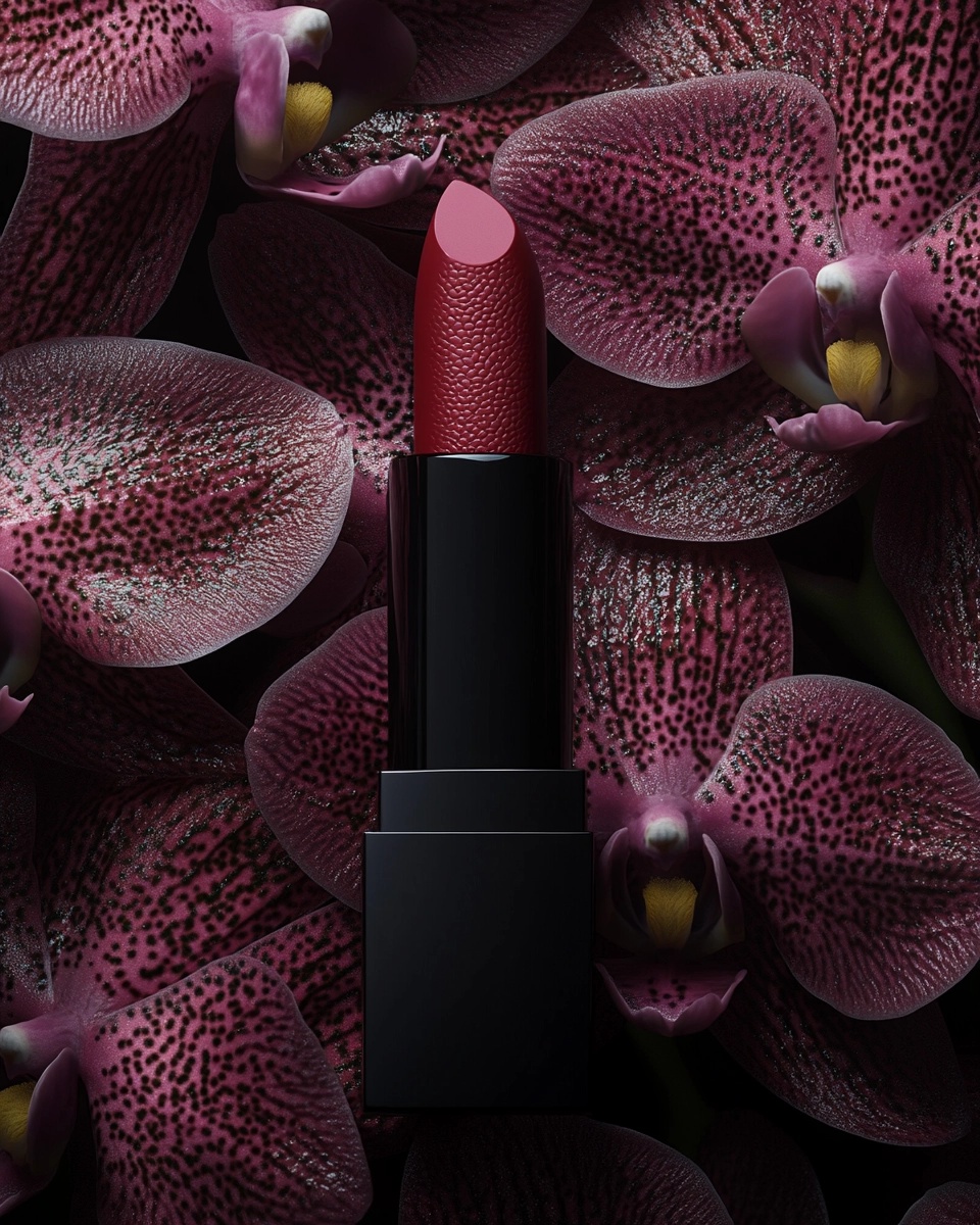 Embrace Glamour: Orchid-Inspired Liquid Lipstick