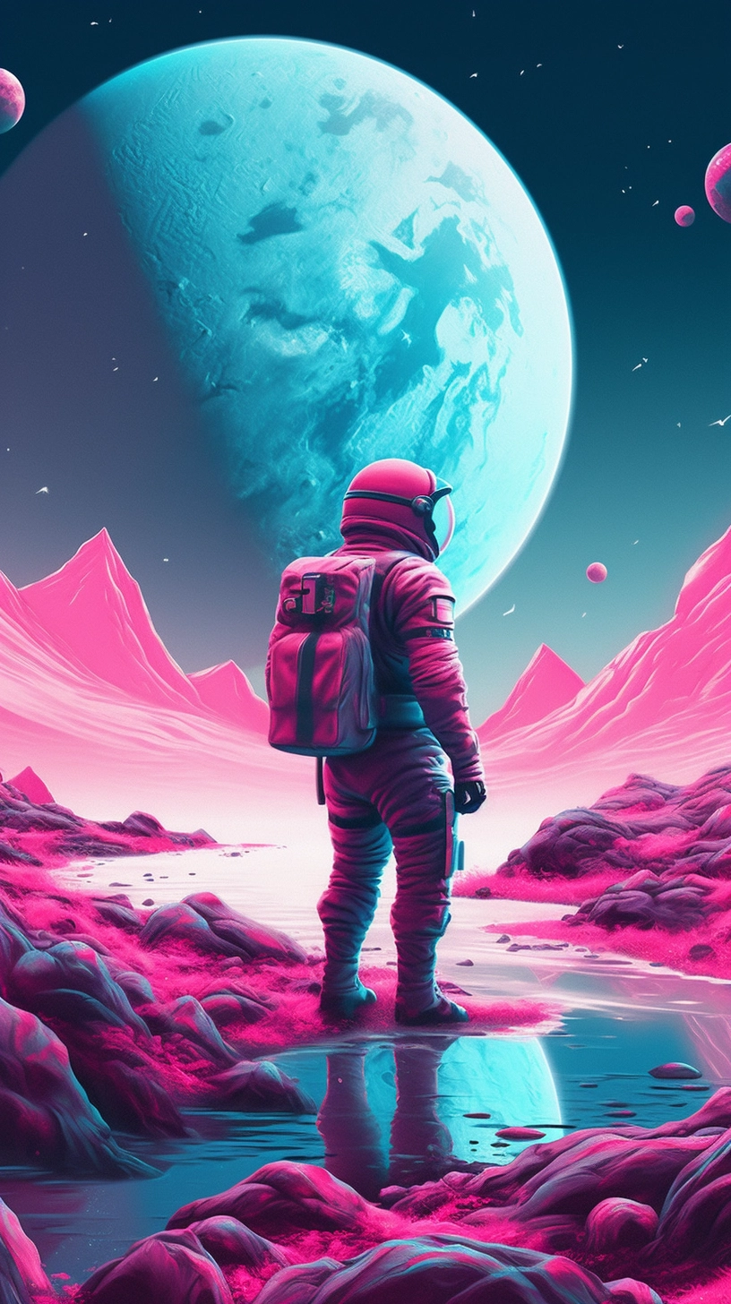 Psychedelic Astronauts on Pink Planets