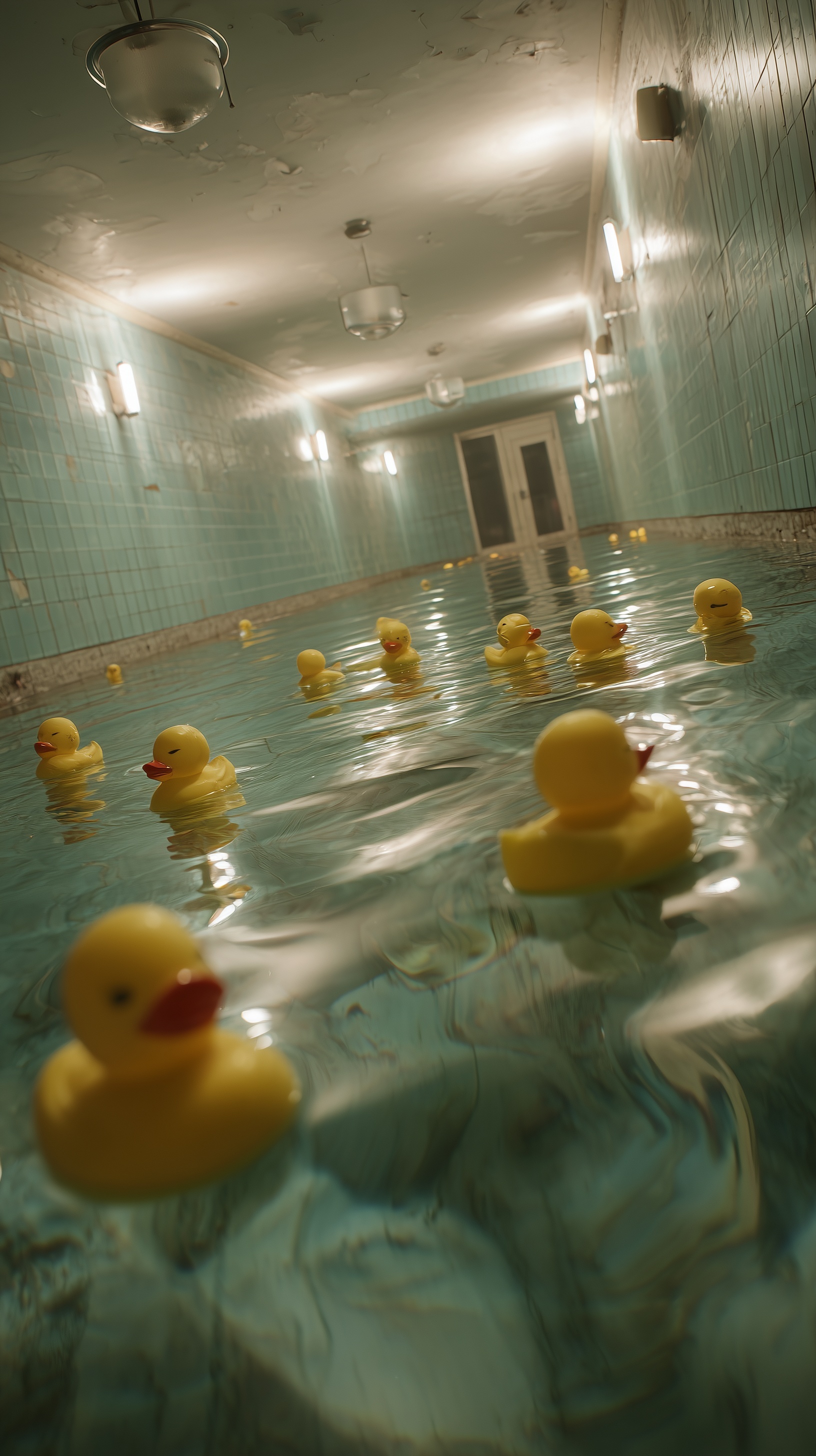 Whispers of an Abandoned Pool: A Dreamcore Escape