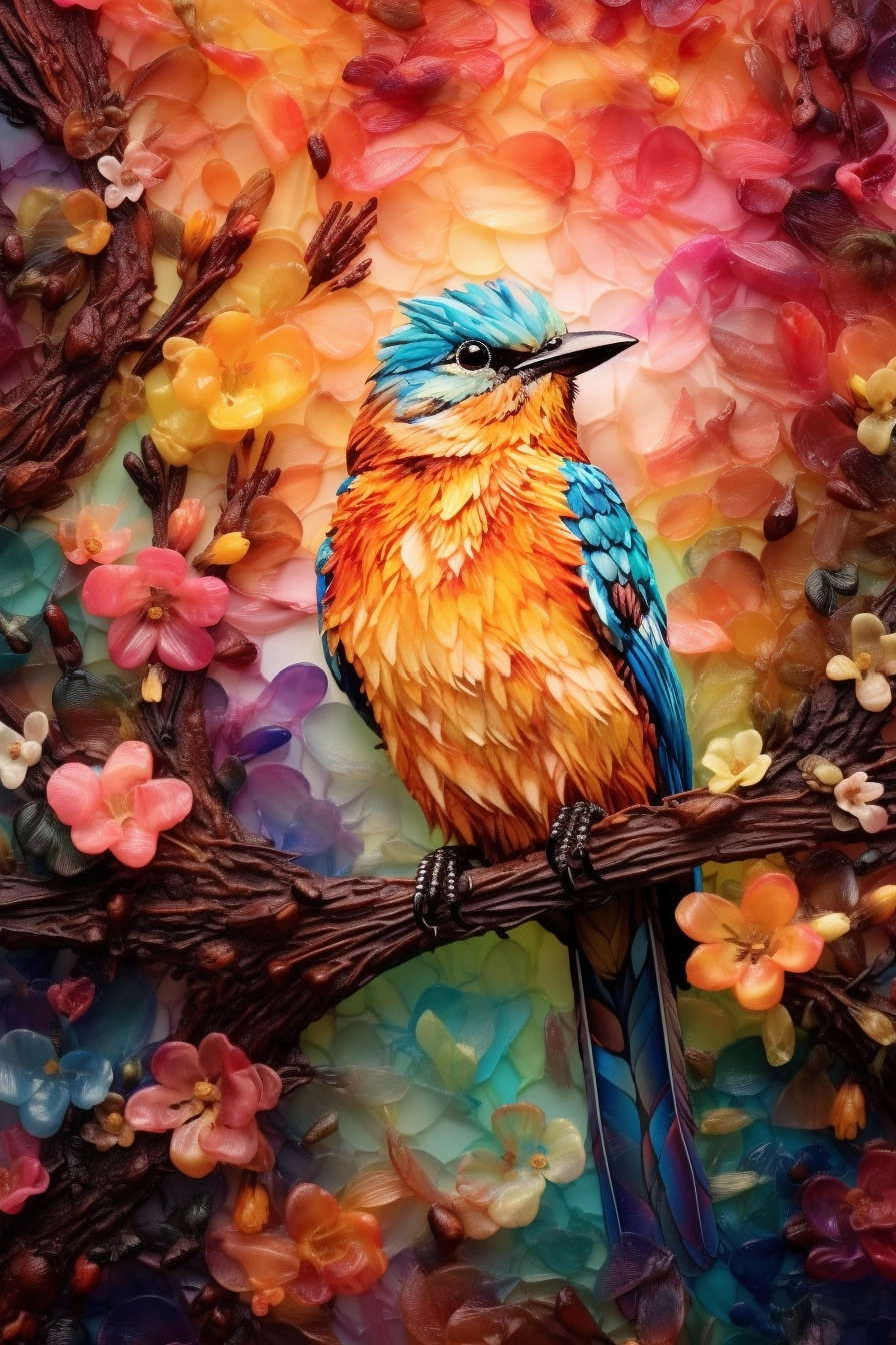 Realistic Floral Portraits with Rich Colors