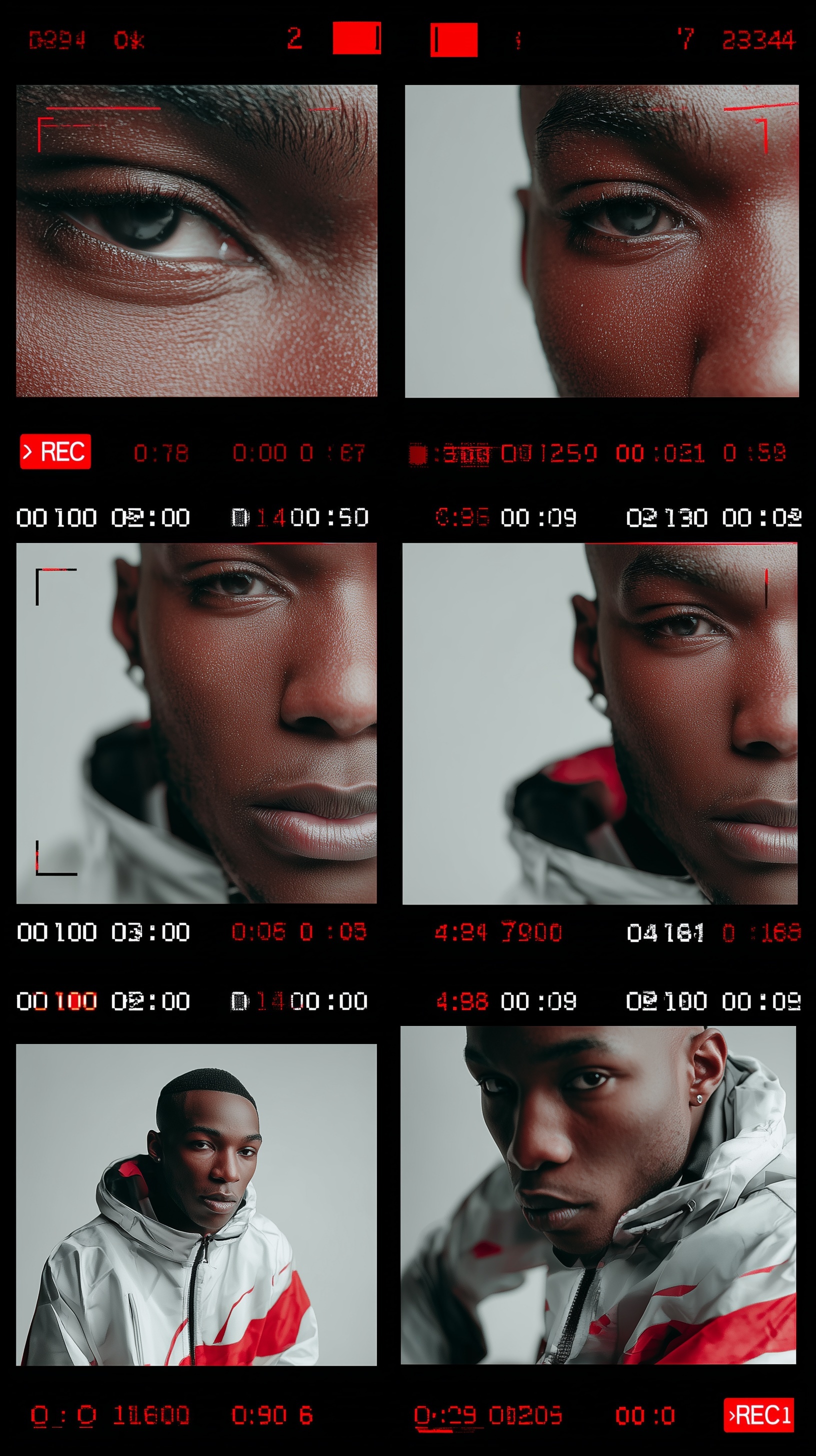 Retro Cinema: Fashion Portraits in 80s Style