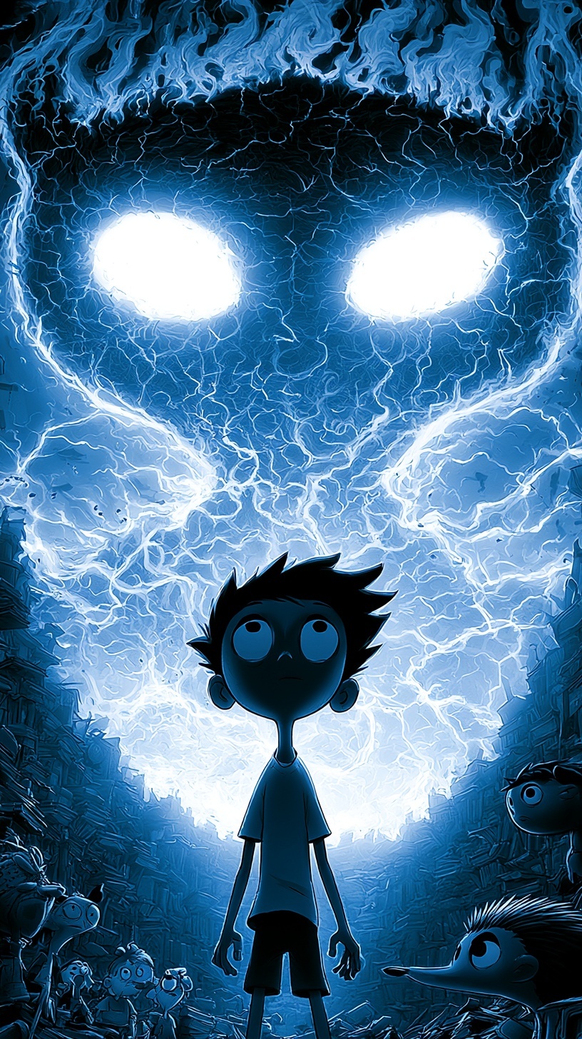 Facing the Energy Giant: A Young Boy's Journey