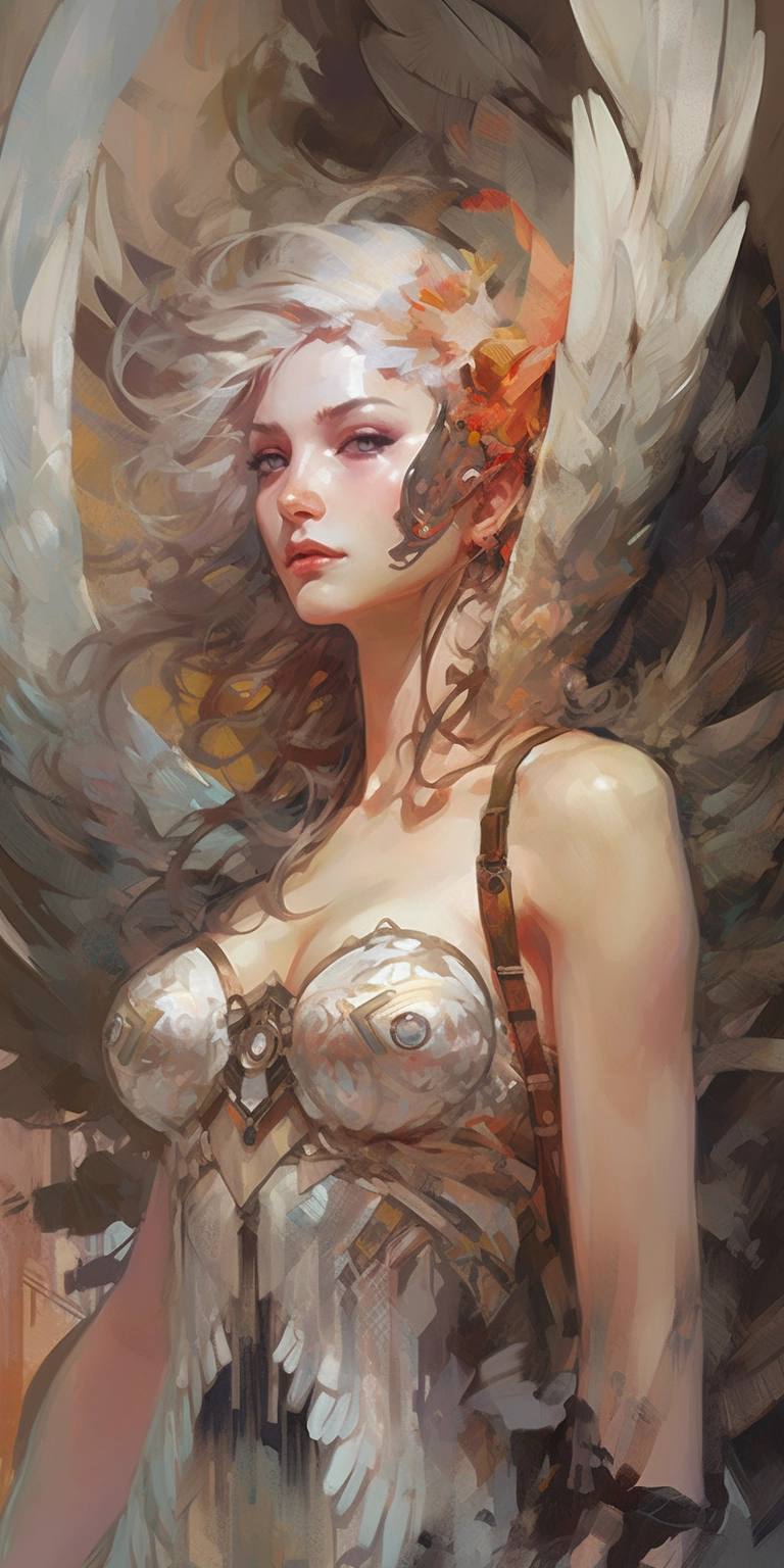 Valkyrie's Big Wings: Fantasy Illustrations by Top Artists