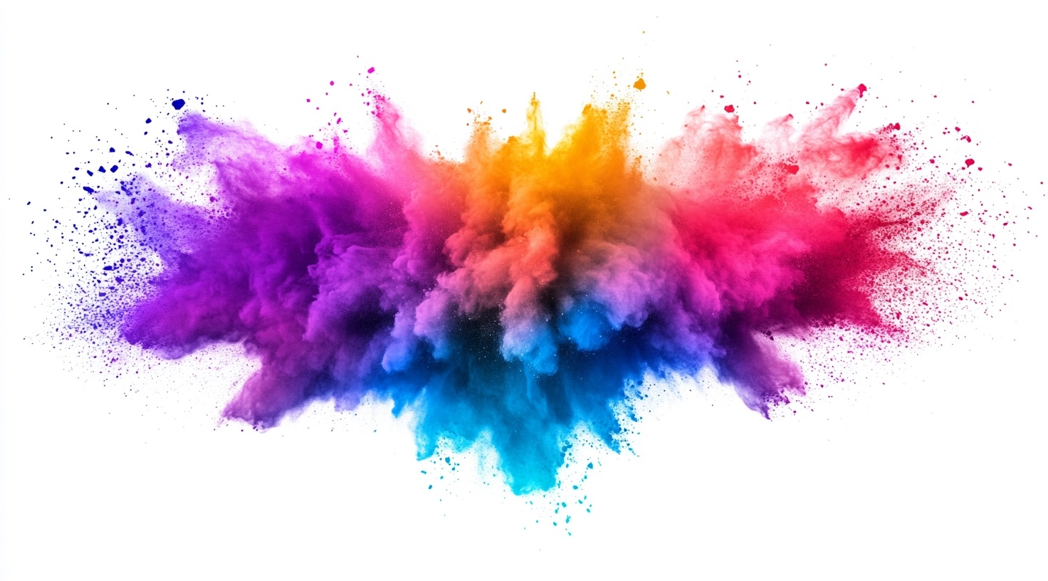 Vibrant Powder Explosion PNG for Stunning Cutouts