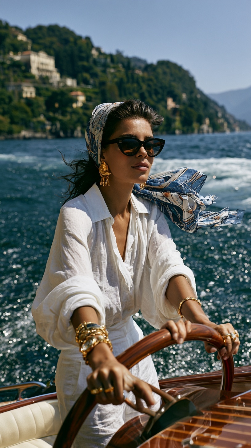 Embrace Luxury: Lake Como's Vintage Speedboat Life