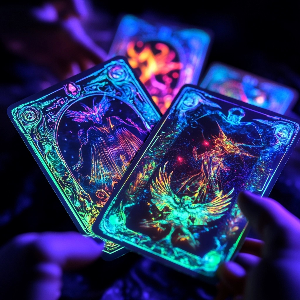 Explore Underground Fantasy with Holographic Cards