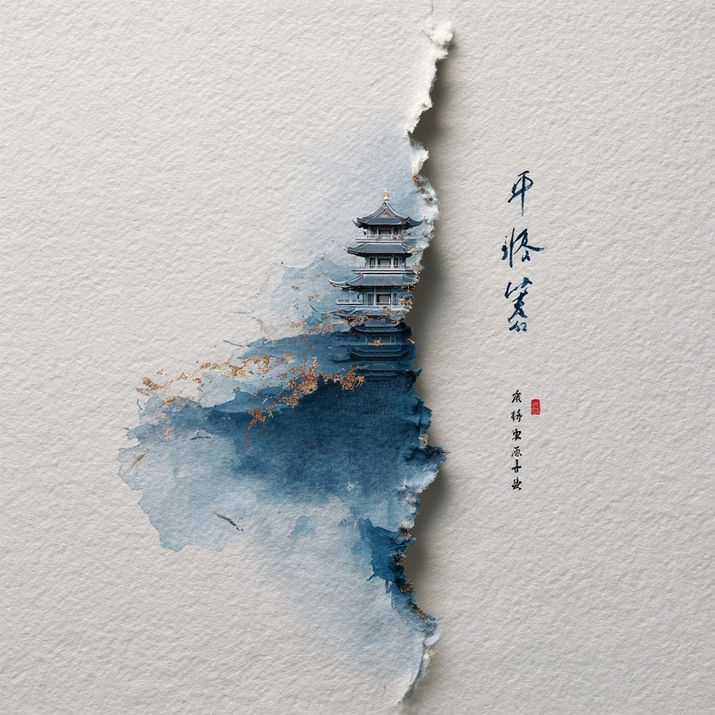 Luxurious Chinese Minimalist Palace Art