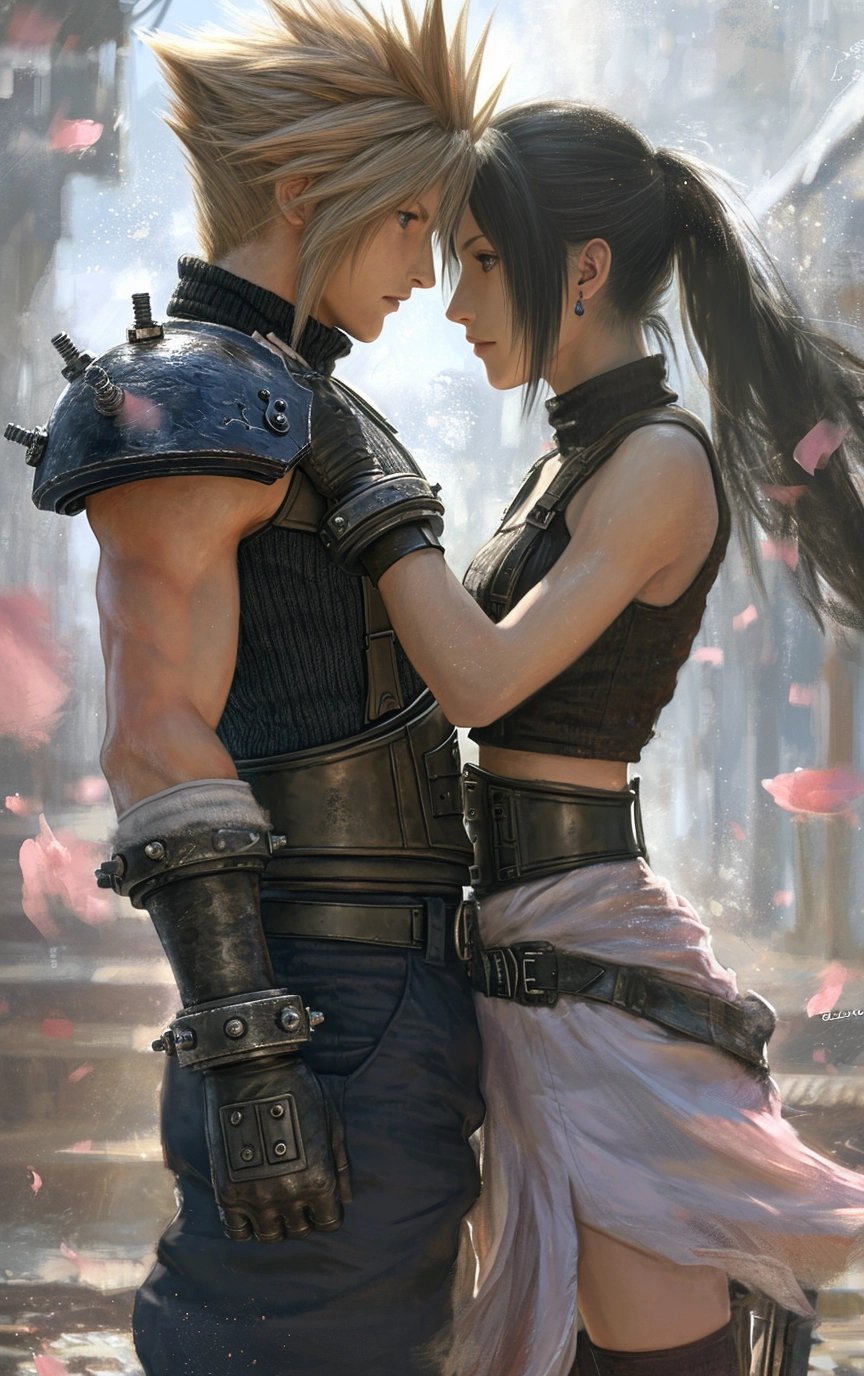 Epic Fantasy: Final Fantasy VII - Cloud and Tifa's Scene