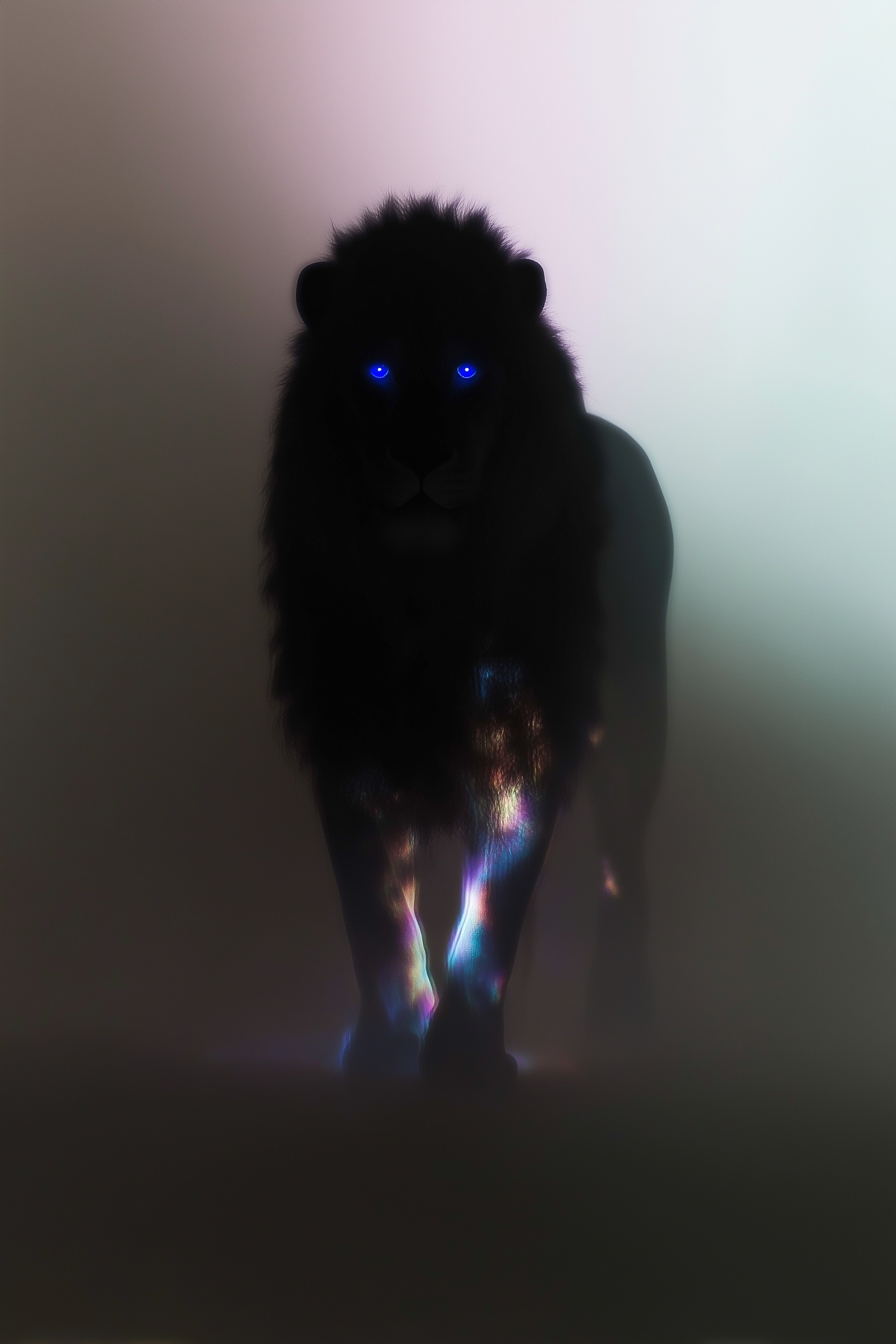 Majestic Black Lion: A Cinematic Masterpiece