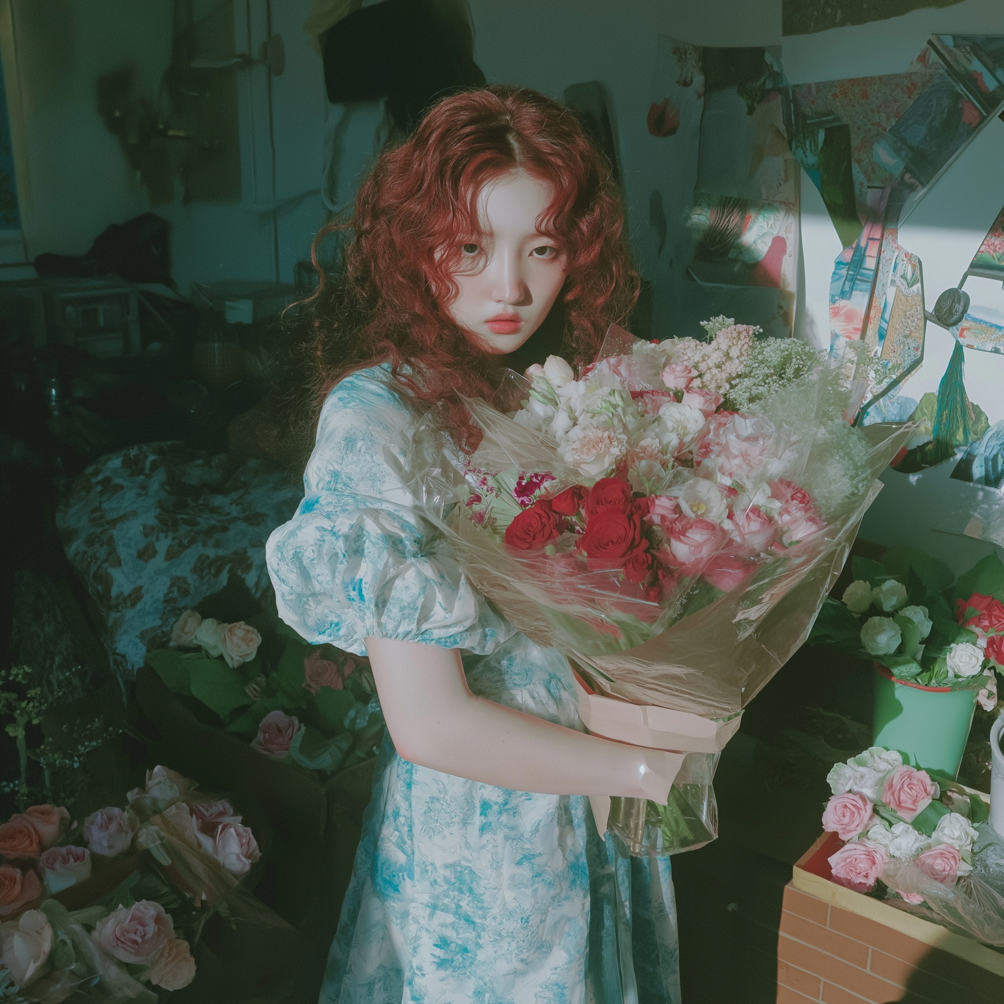 Serene Spring Vibes: Cozy Floral Moments