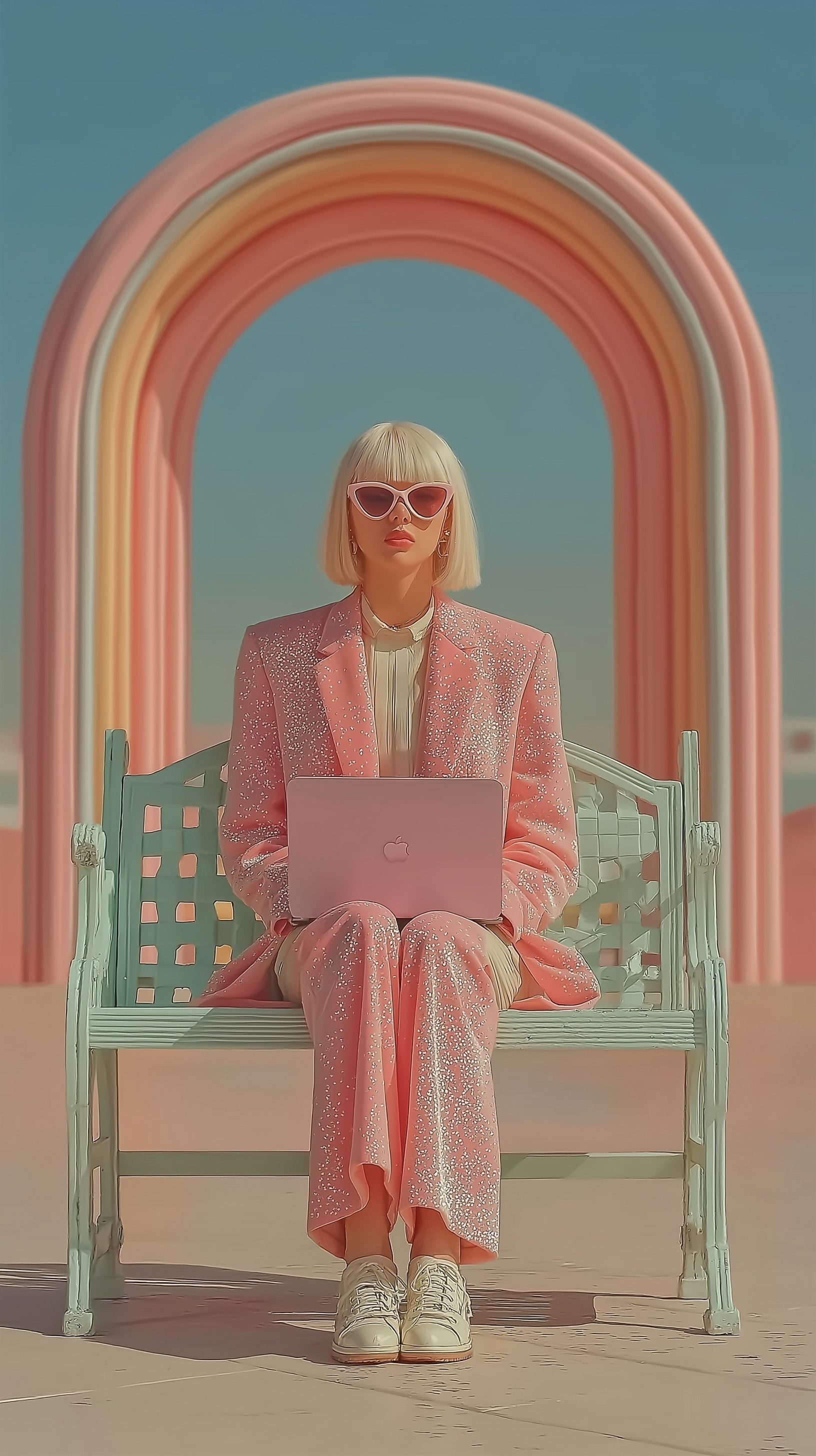 Surreal Fashion: Dreamy Pastel Portraits