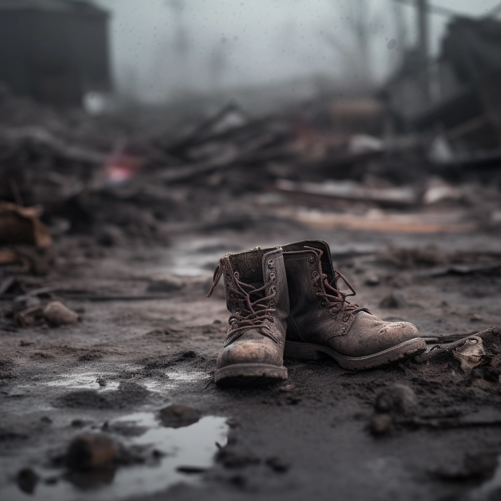 Abandoned Boots: A Post-Apocalyptic Tale