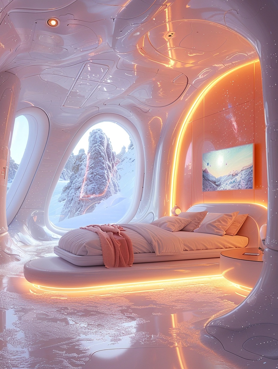 Futuristic Chic: Smart Bedrooms for Modern Living