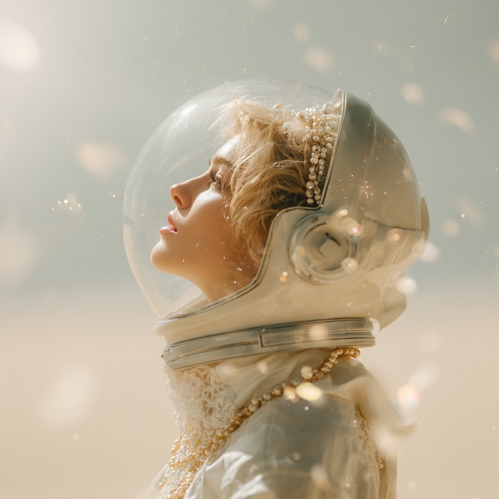 Dreamy Finance Tracker: Ethereal Astronaut Design