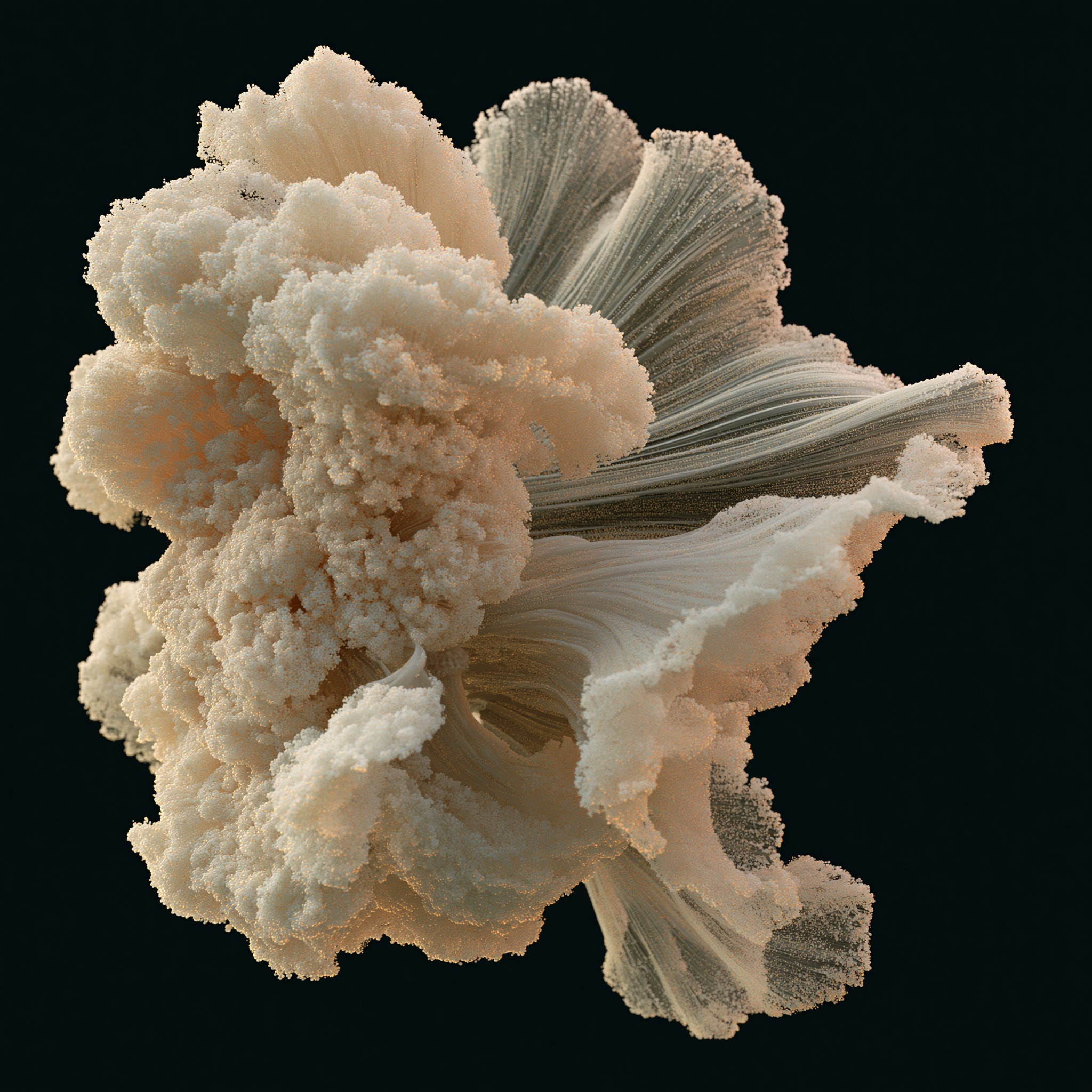 Transformative Abstract Sculpture - Flowing Elegance
