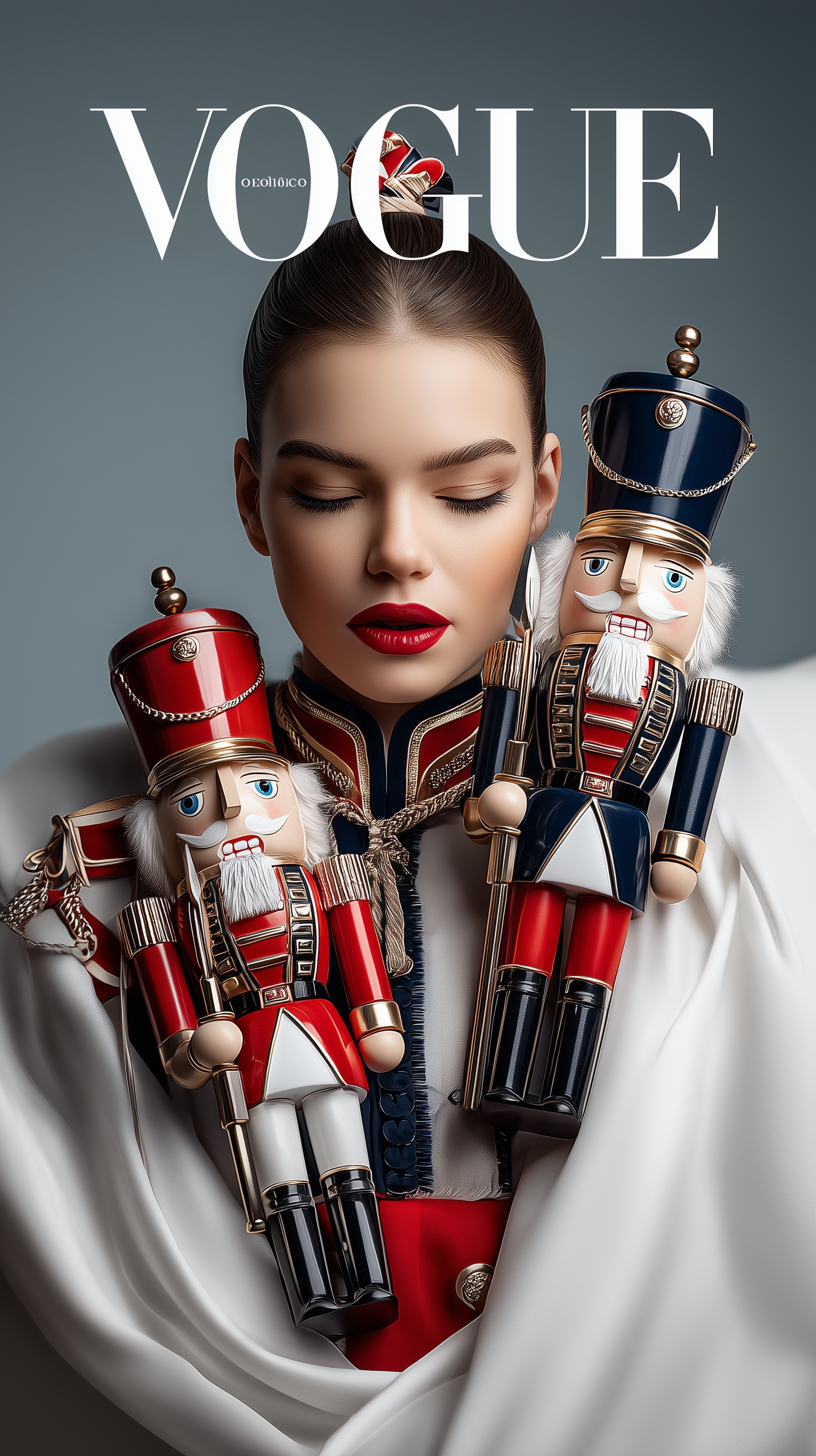Tim Walker-Inspired Vogue Shoot with Toy Soldiers