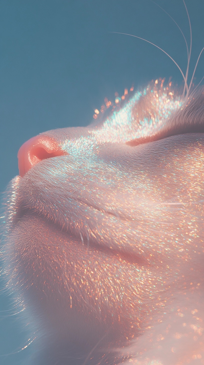 Vibrant Surreal Cat Imagery in High Resolution