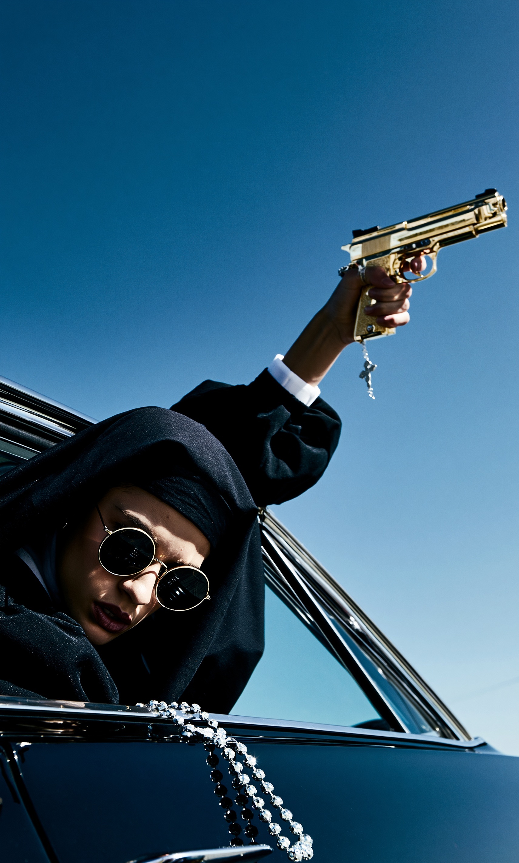 Defiant Nun: A Vintage Hip-Hop Icon Reimagined