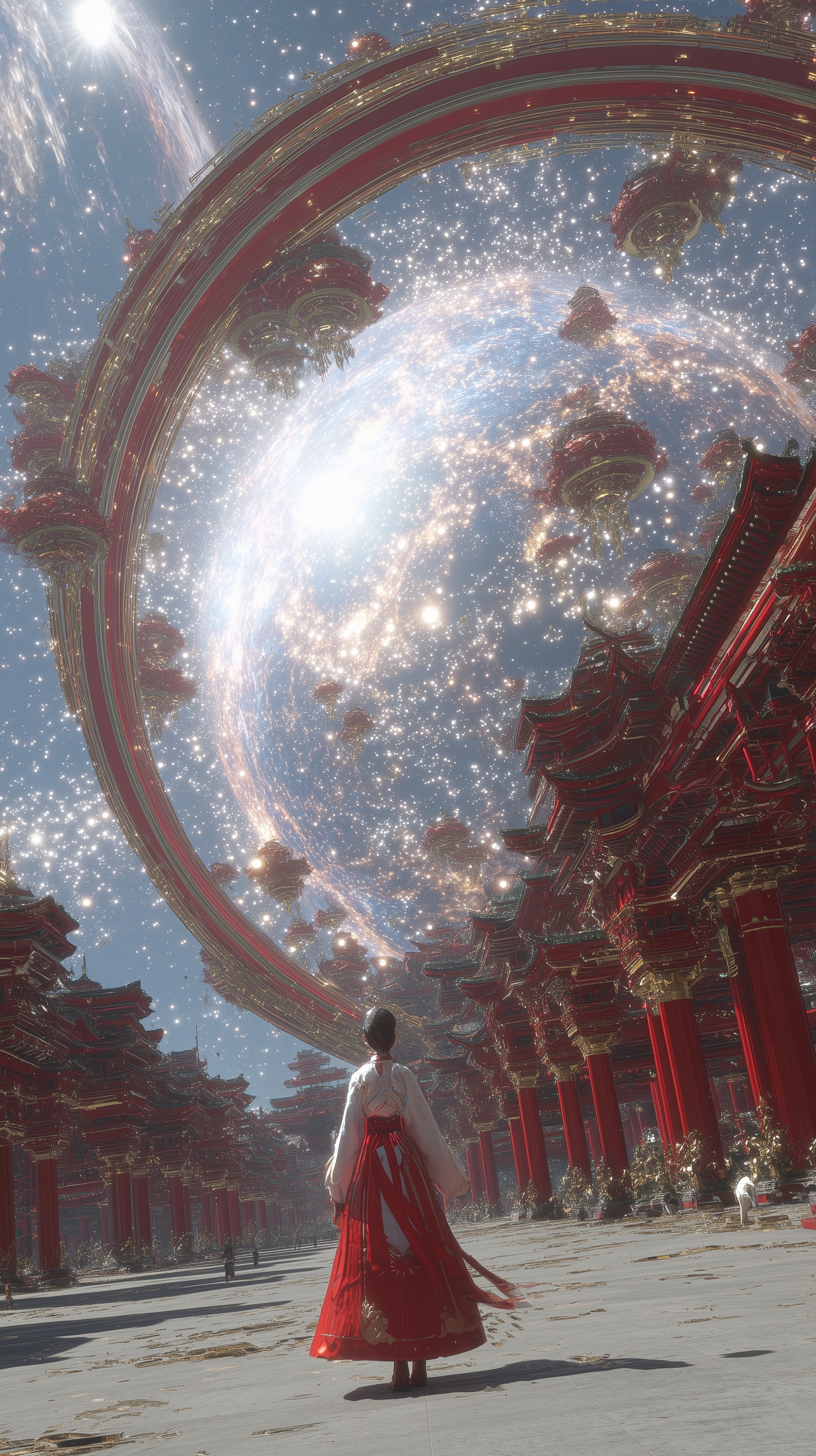 Majestic Celestial Palace: A Cosmic Wonder