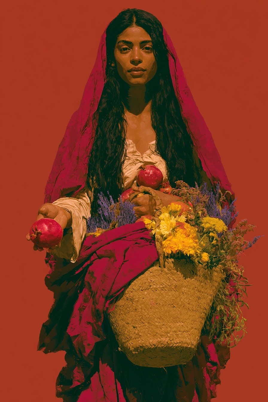 Radiant Portrait of Strength and Abundance