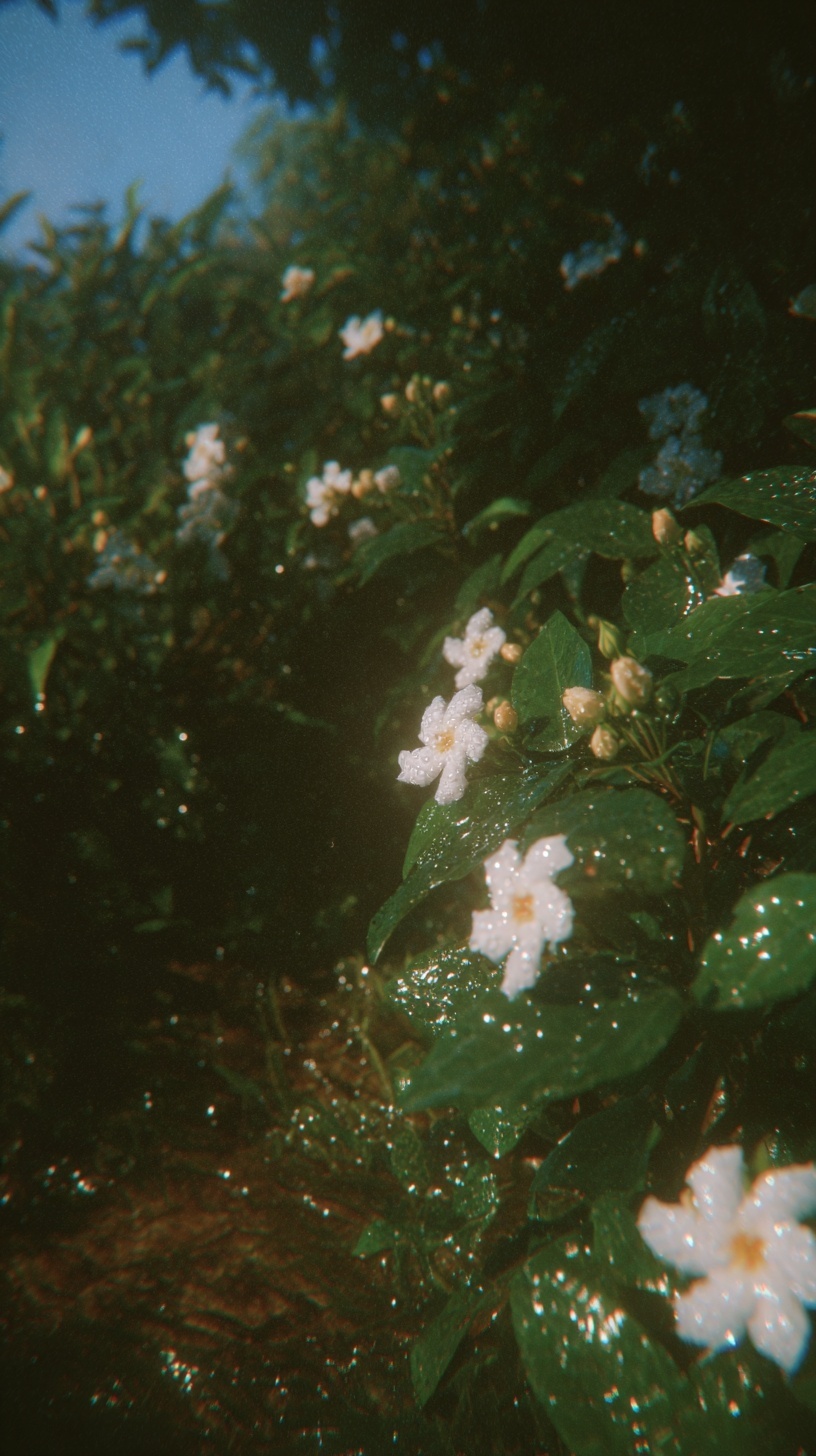 Enchanting Jasmine Garden in Full Bloom