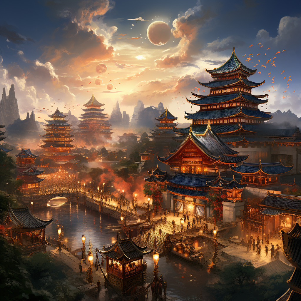 Disney's Enchanting National Celebrations in Ancient China