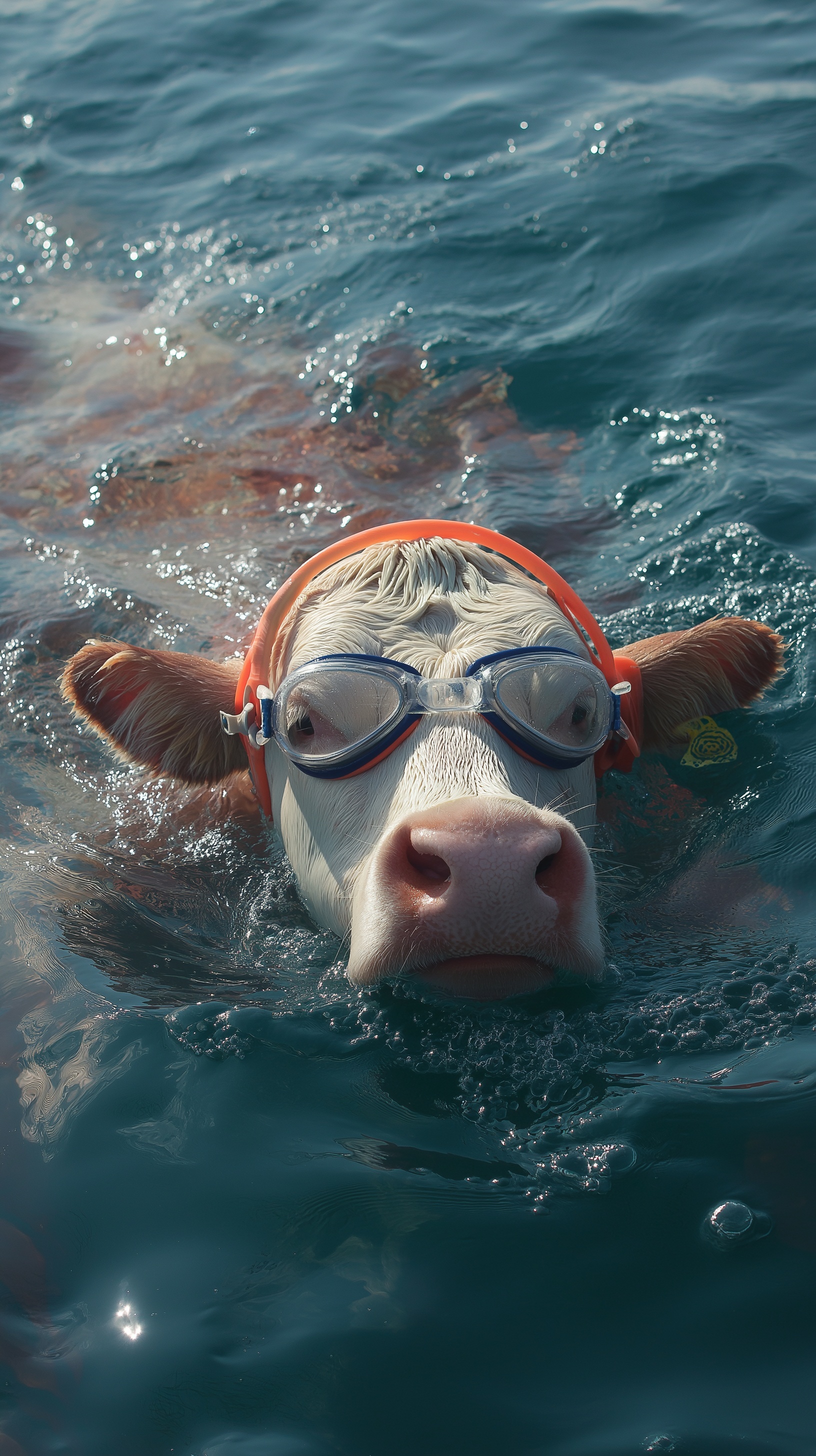 Cow Triathlete: Making Waves in the Swim Course