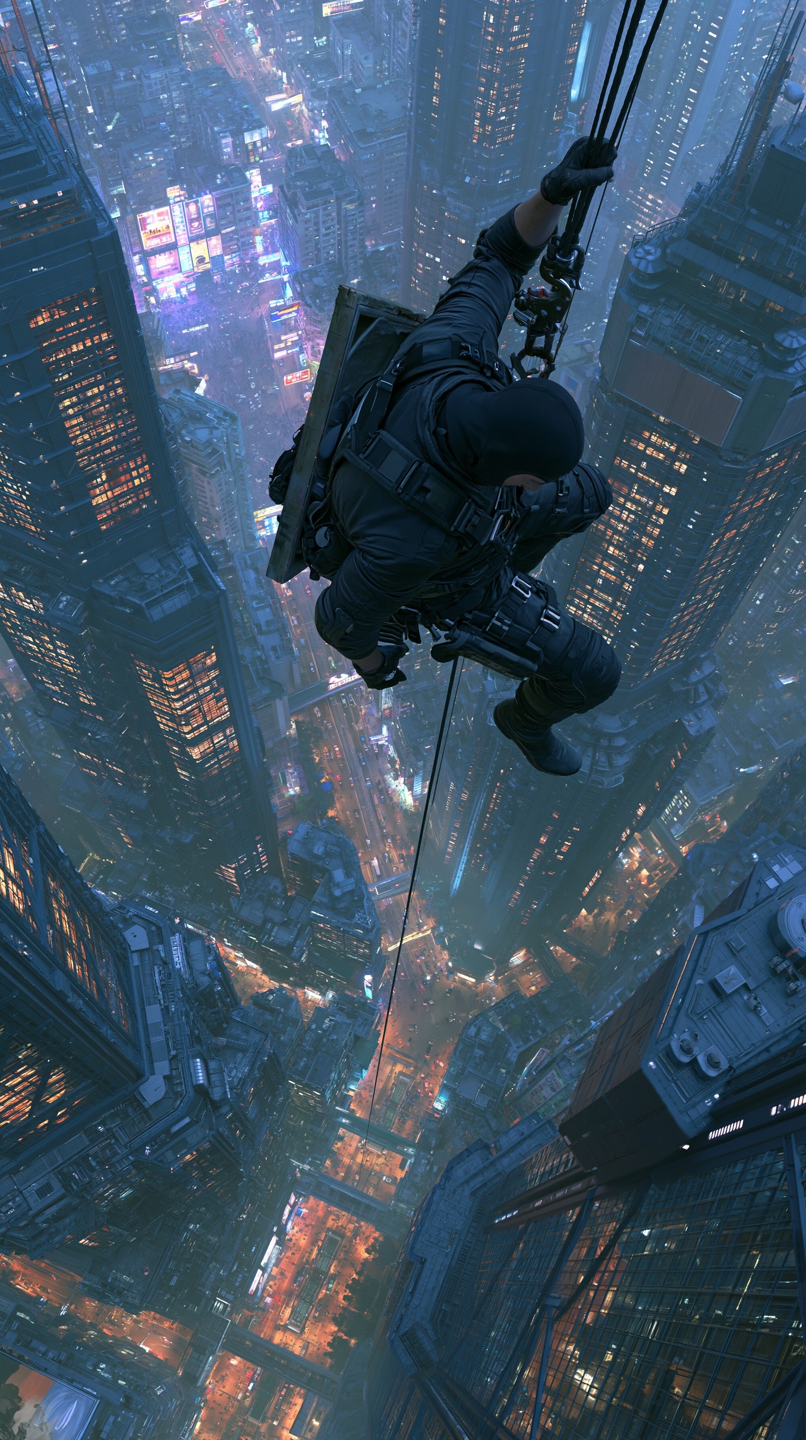 Cyberpunk Heist: The Ultimate Master Thief in Action