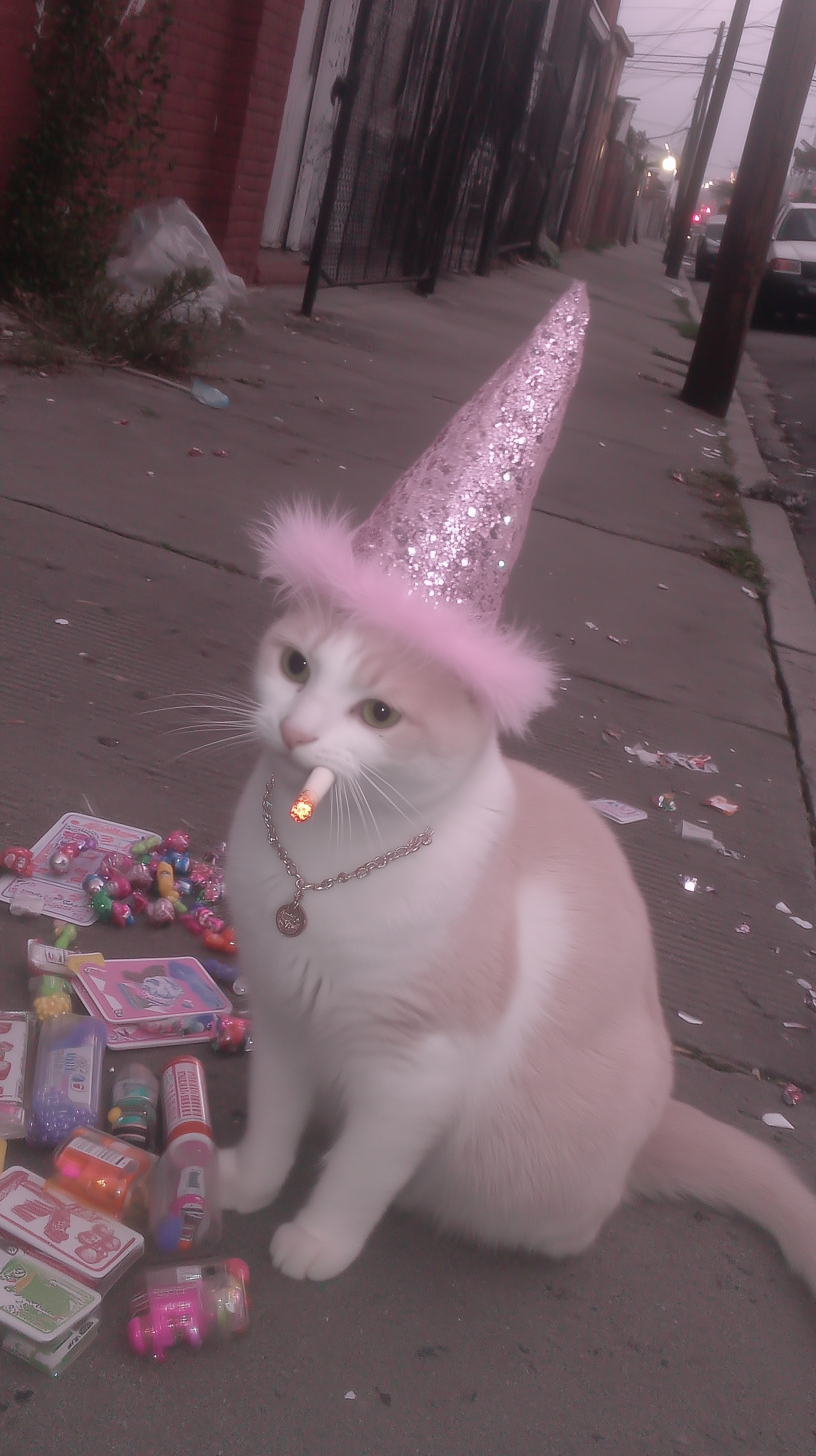 Magical Cat Wizard: Confetti & Tarot Adventure!